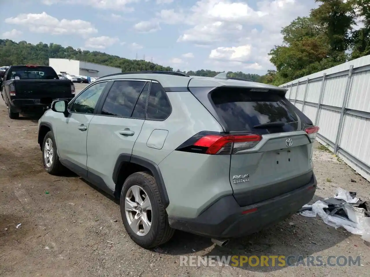 3 Photograph of a damaged car JTMP1RFV7KD018316 TOYOTA RAV4 2019