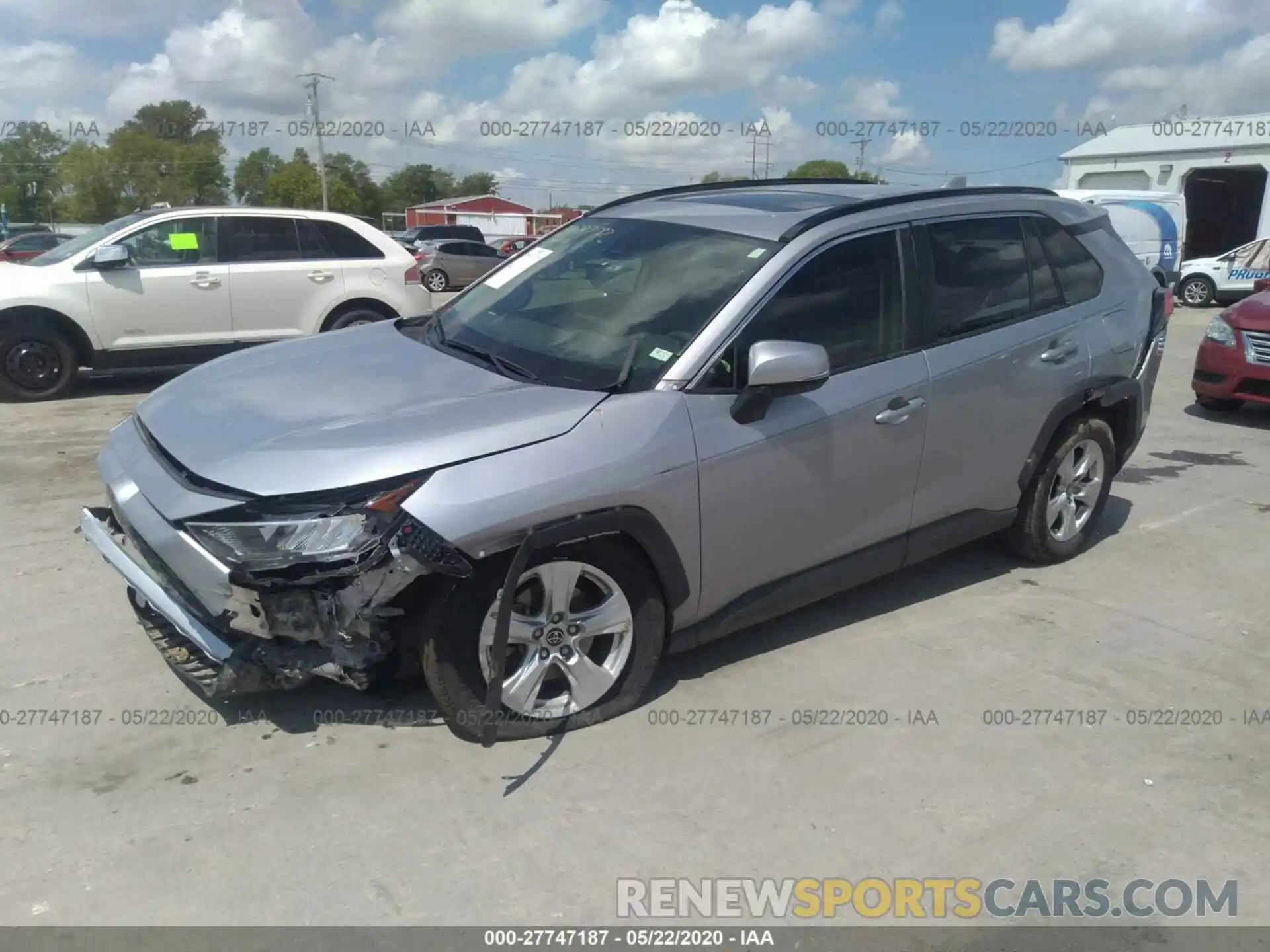 2 Photograph of a damaged car JTMP1RFV7KD021085 TOYOTA RAV4 2019