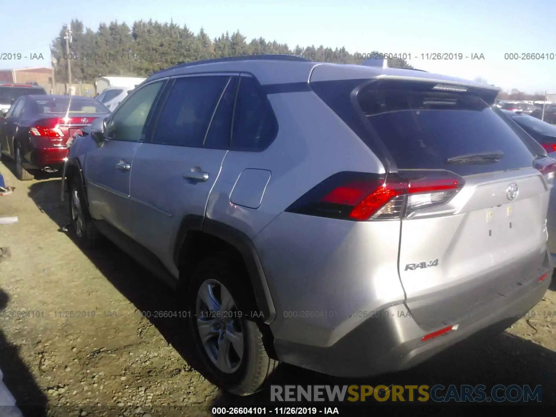 3 Photograph of a damaged car JTMP1RFV7KD029574 TOYOTA RAV4 2019