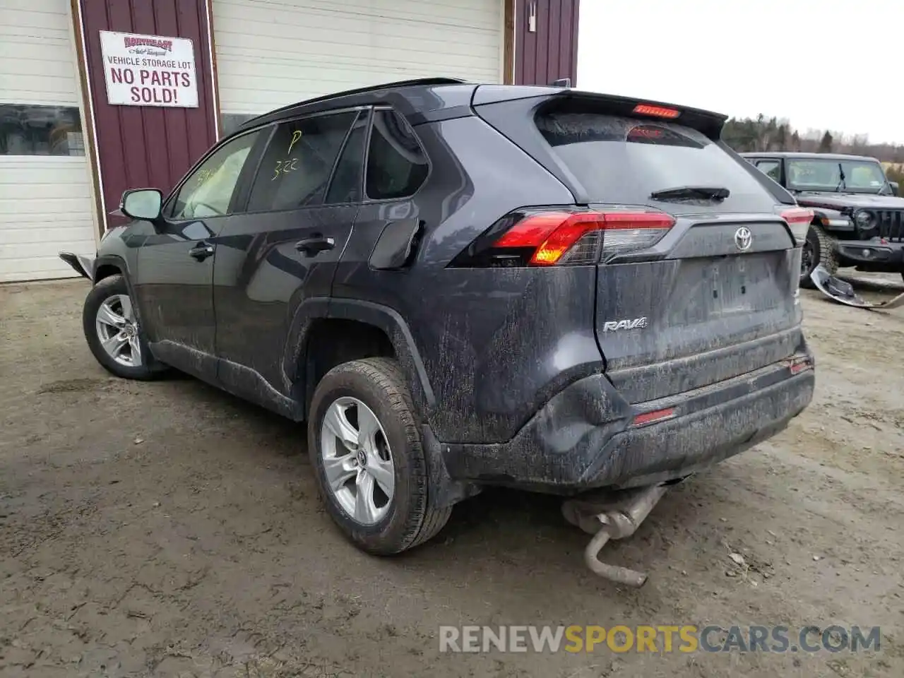 3 Photograph of a damaged car JTMP1RFV7KD032992 TOYOTA RAV4 2019