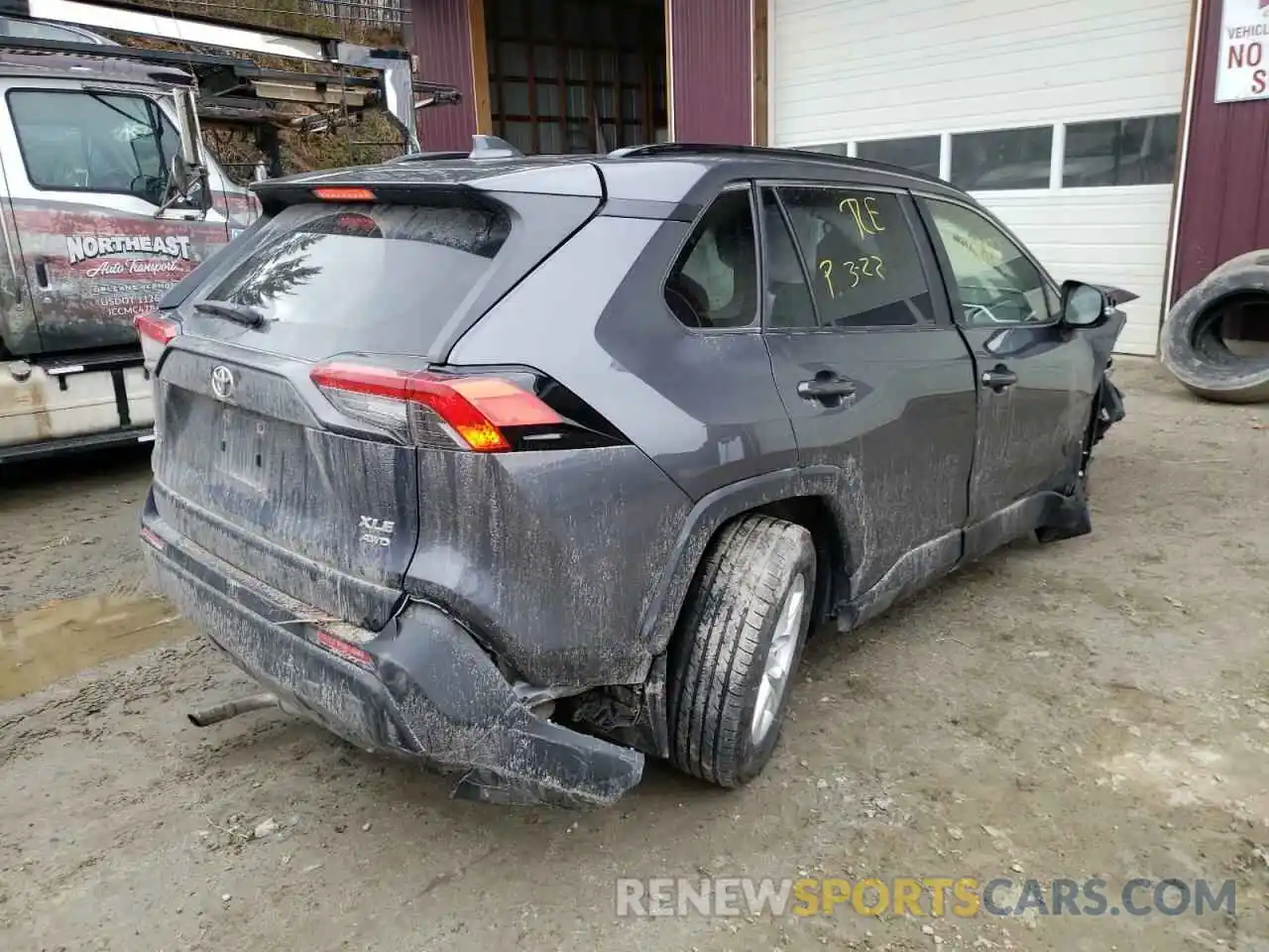 4 Photograph of a damaged car JTMP1RFV7KD032992 TOYOTA RAV4 2019