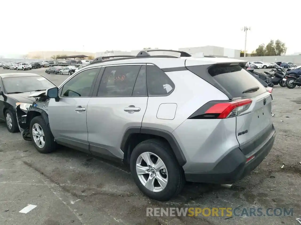 3 Photograph of a damaged car JTMP1RFV7KD501921 TOYOTA RAV4 2019