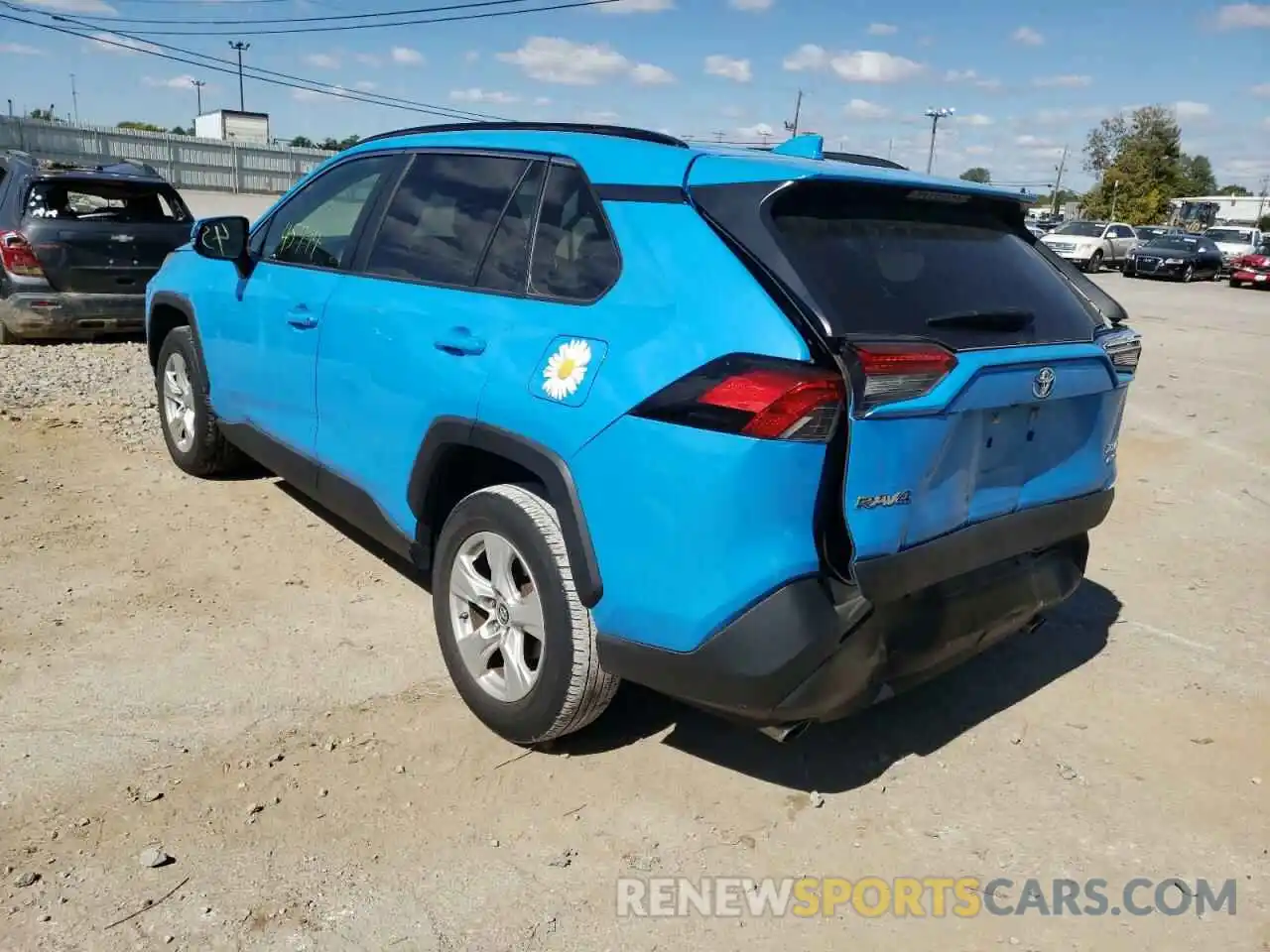 3 Photograph of a damaged car JTMP1RFV7KD507850 TOYOTA RAV4 2019