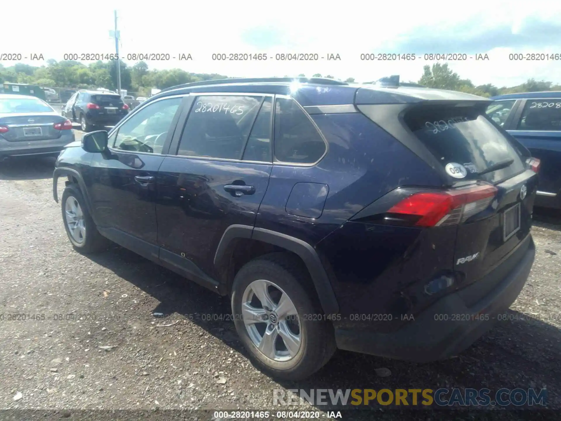 3 Photograph of a damaged car JTMP1RFV7KD508982 TOYOTA RAV4 2019