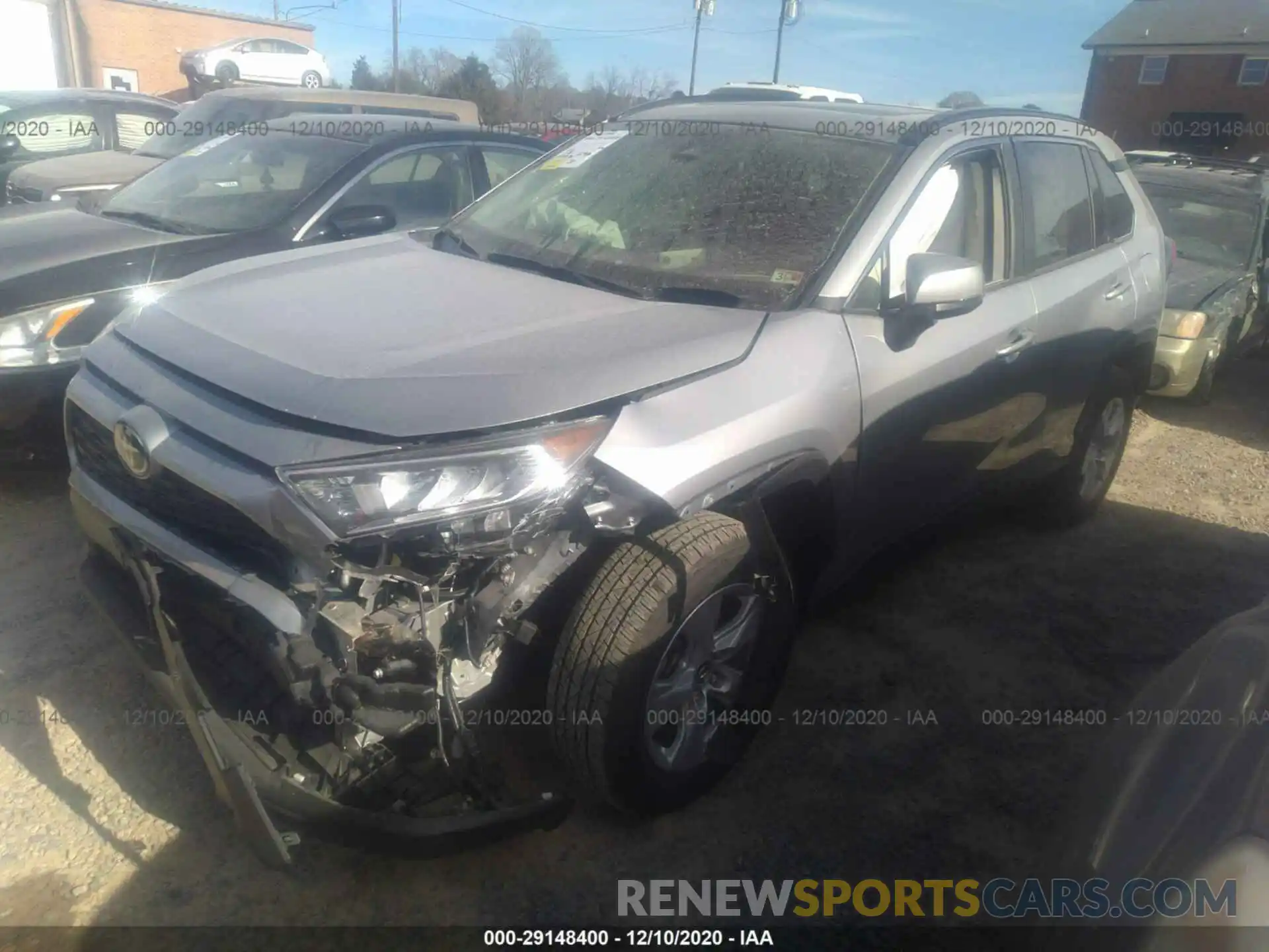 2 Photograph of a damaged car JTMP1RFV7KD511445 TOYOTA RAV4 2019