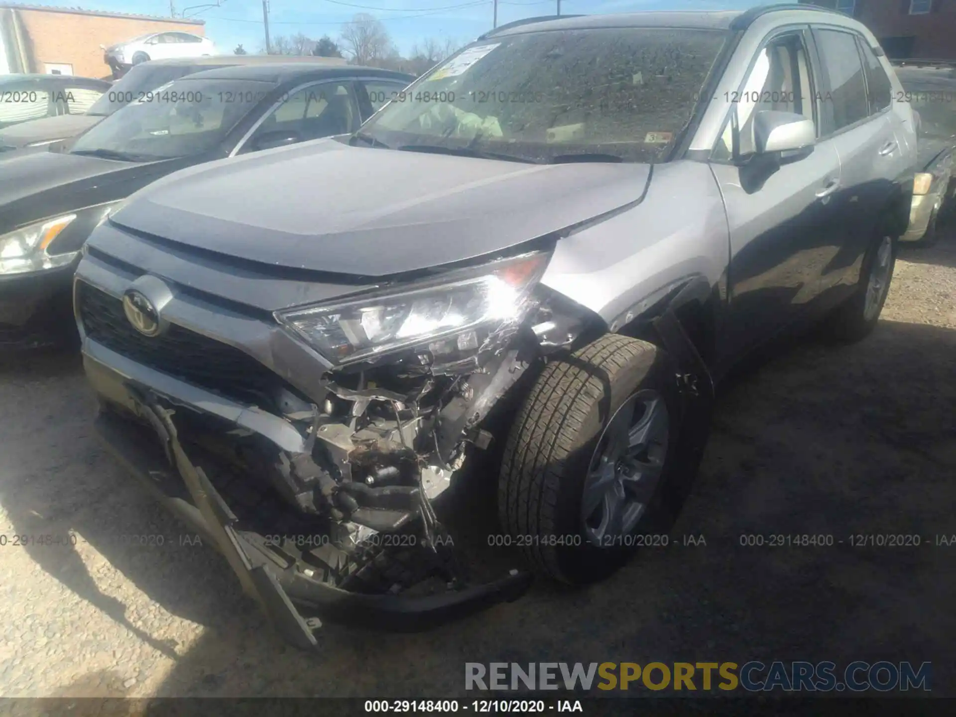 6 Photograph of a damaged car JTMP1RFV7KD511445 TOYOTA RAV4 2019