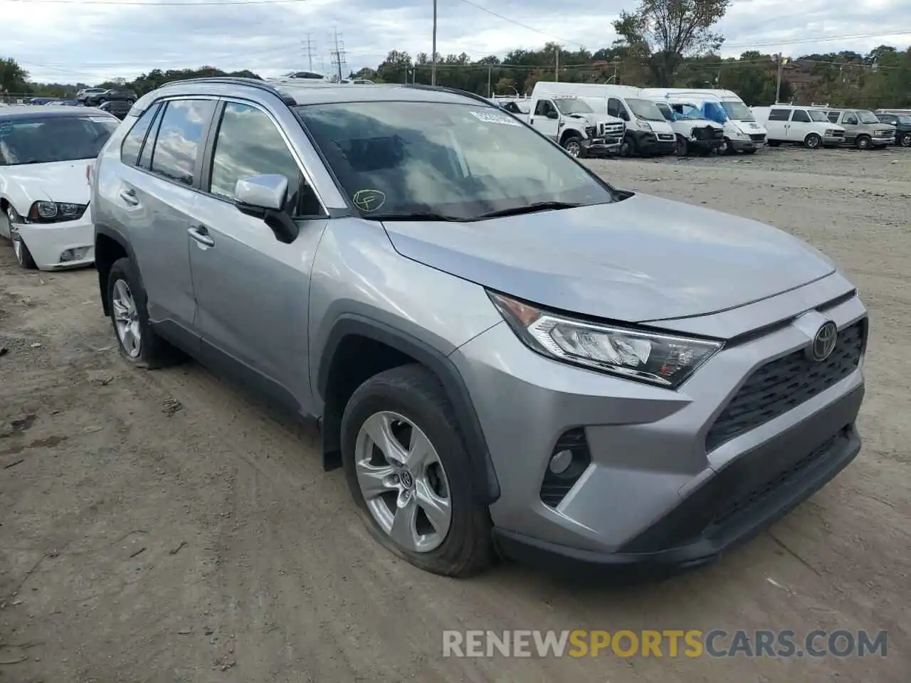 1 Фотография поврежденного автомобиля JTMP1RFV7KD513275 TOYOTA RAV4 2019