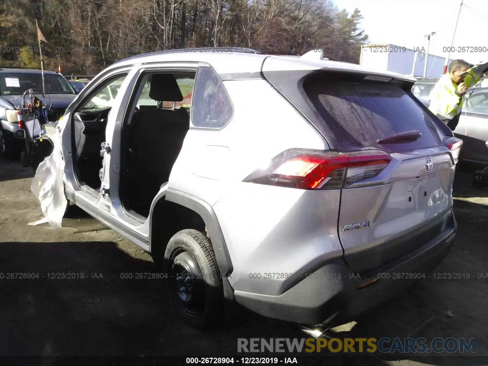 3 Photograph of a damaged car JTMP1RFV7KD515690 TOYOTA RAV4 2019