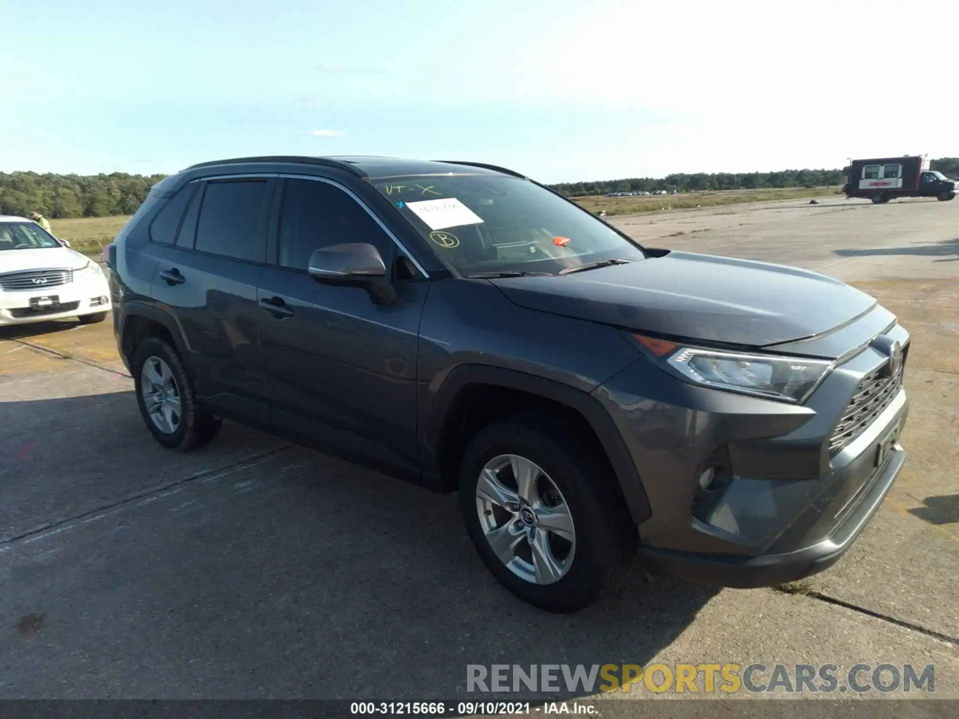 1 Photograph of a damaged car JTMP1RFV7KD516824 TOYOTA RAV4 2019