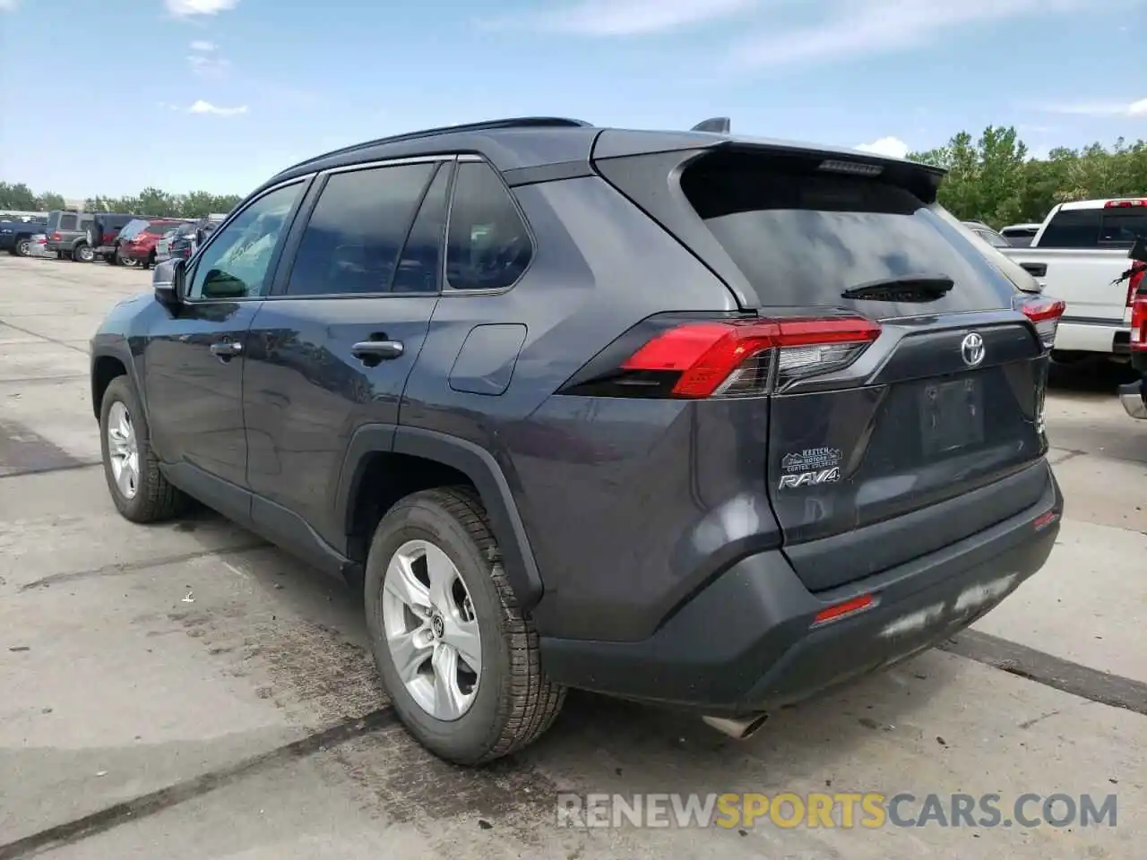 3 Photograph of a damaged car JTMP1RFV8KD004361 TOYOTA RAV4 2019