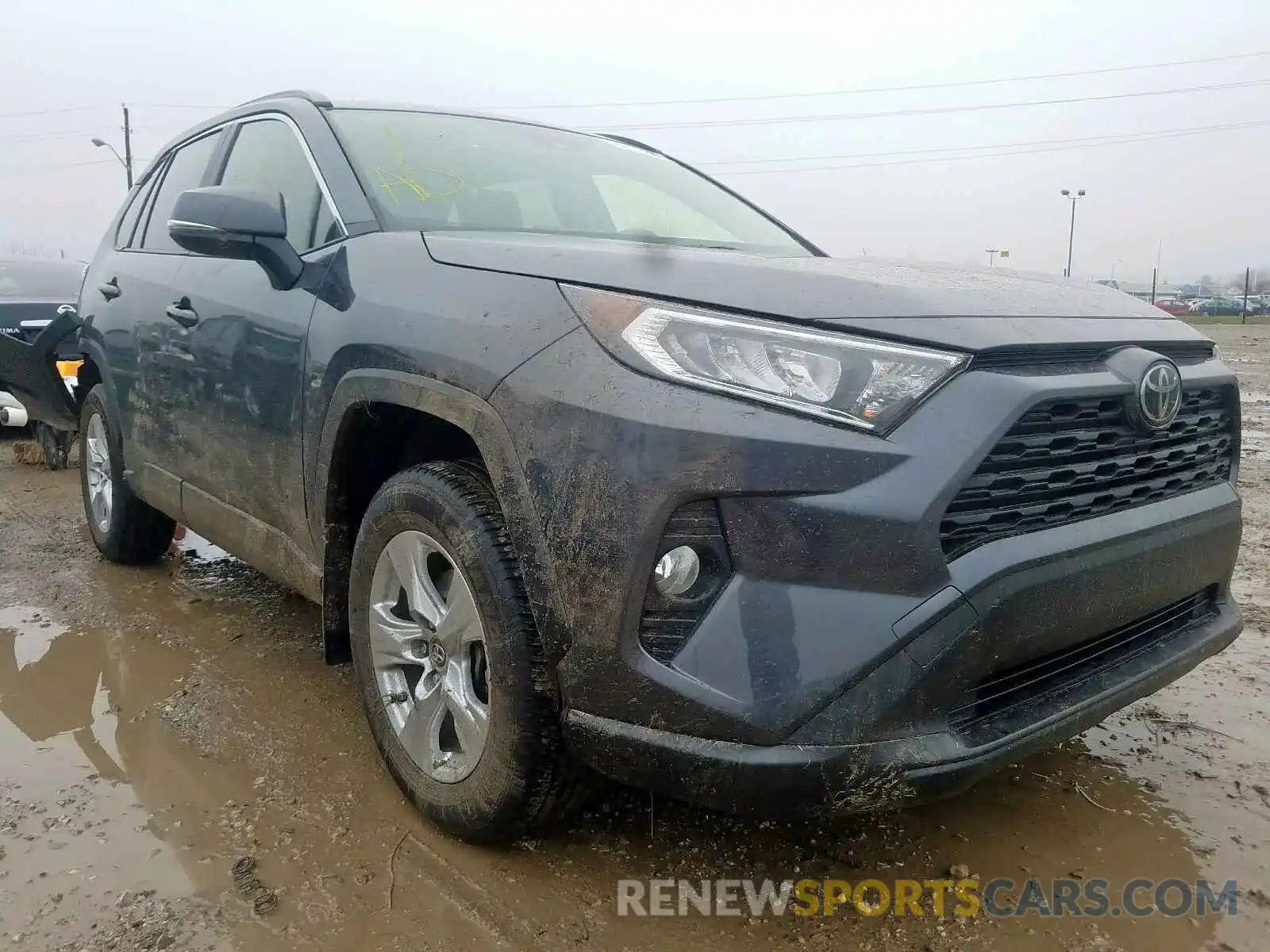 1 Photograph of a damaged car JTMP1RFV8KD005834 TOYOTA RAV4 2019