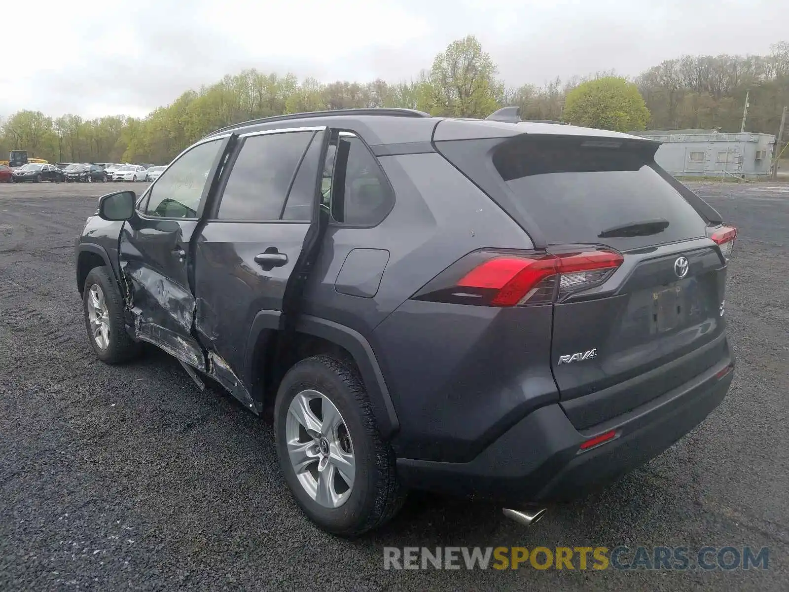 3 Photograph of a damaged car JTMP1RFV8KD007566 TOYOTA RAV4 2019