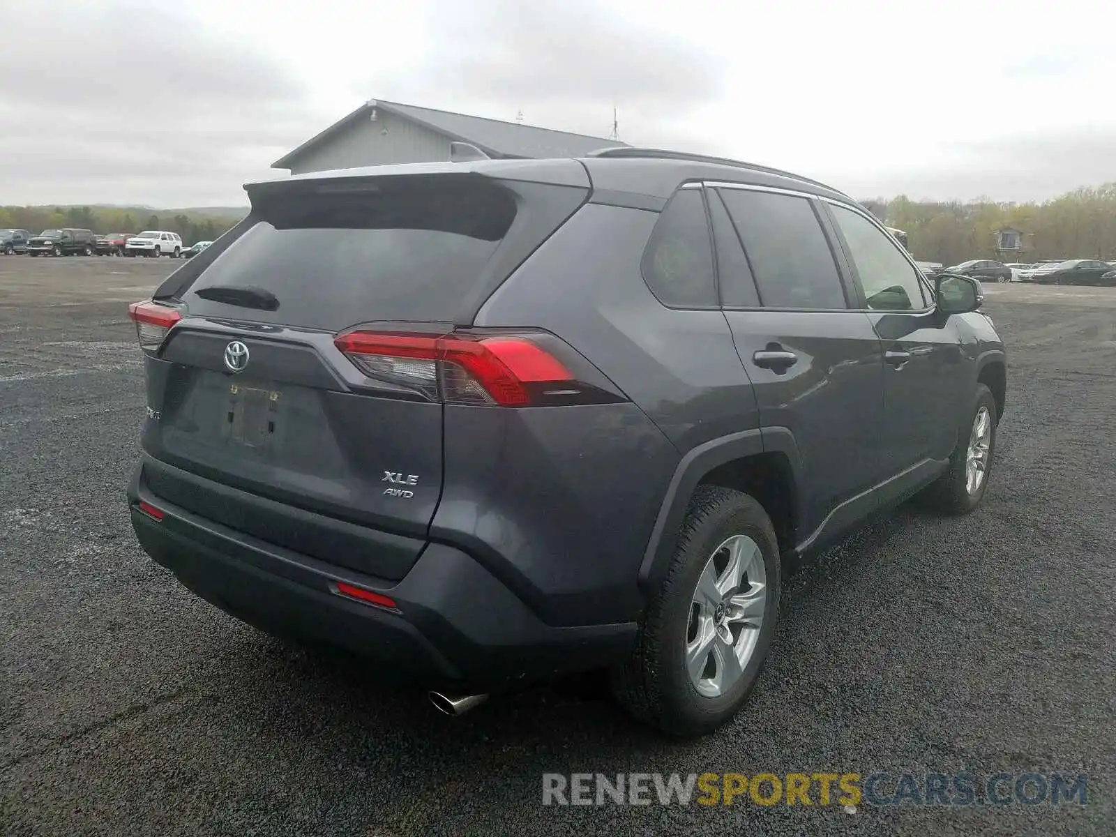 4 Photograph of a damaged car JTMP1RFV8KD007566 TOYOTA RAV4 2019