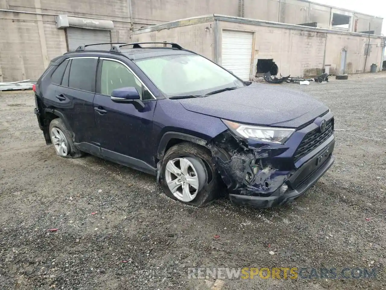 1 Photograph of a damaged car JTMP1RFV8KD011293 TOYOTA RAV4 2019