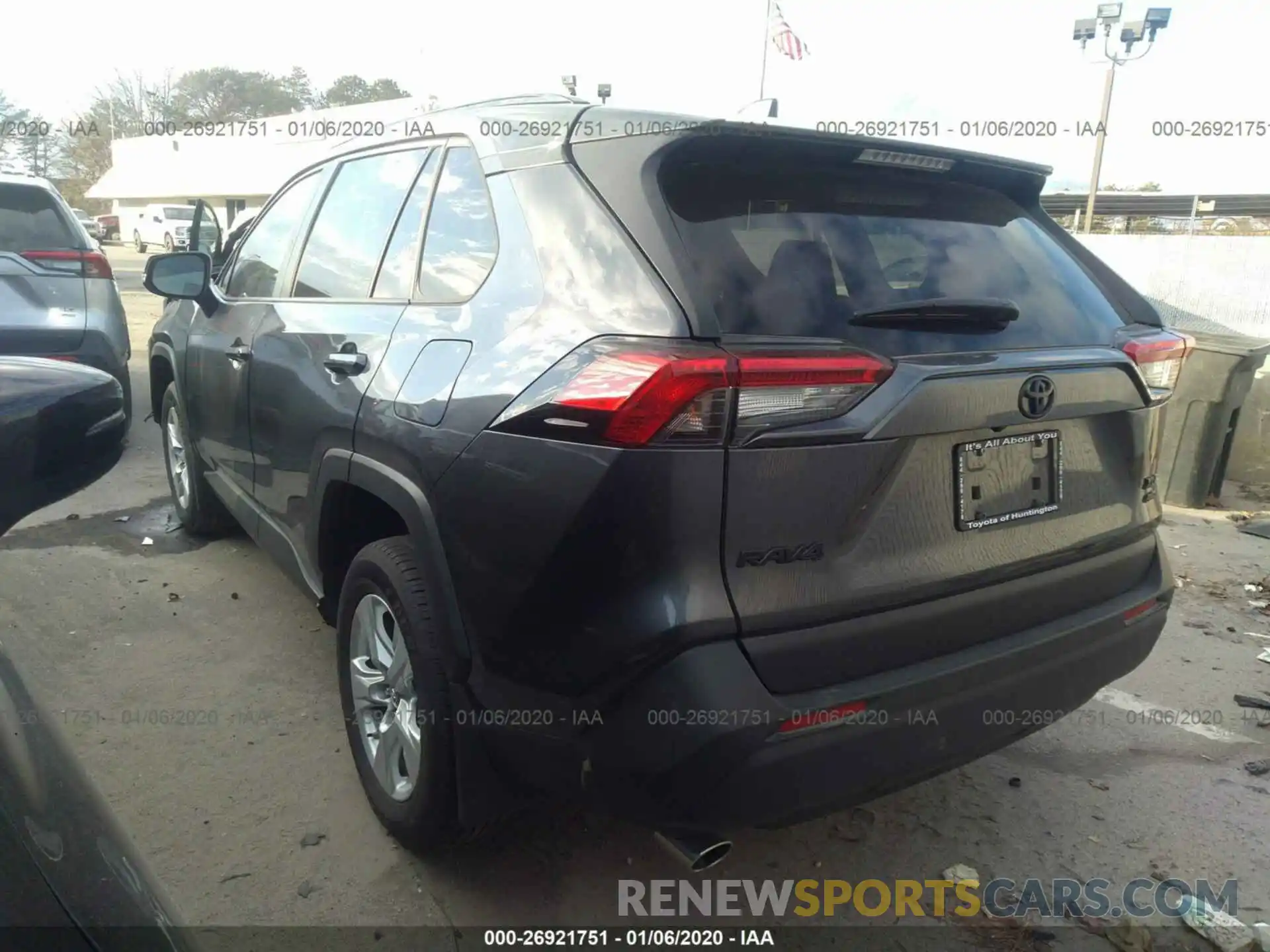 3 Photograph of a damaged car JTMP1RFV8KD011603 TOYOTA RAV4 2019