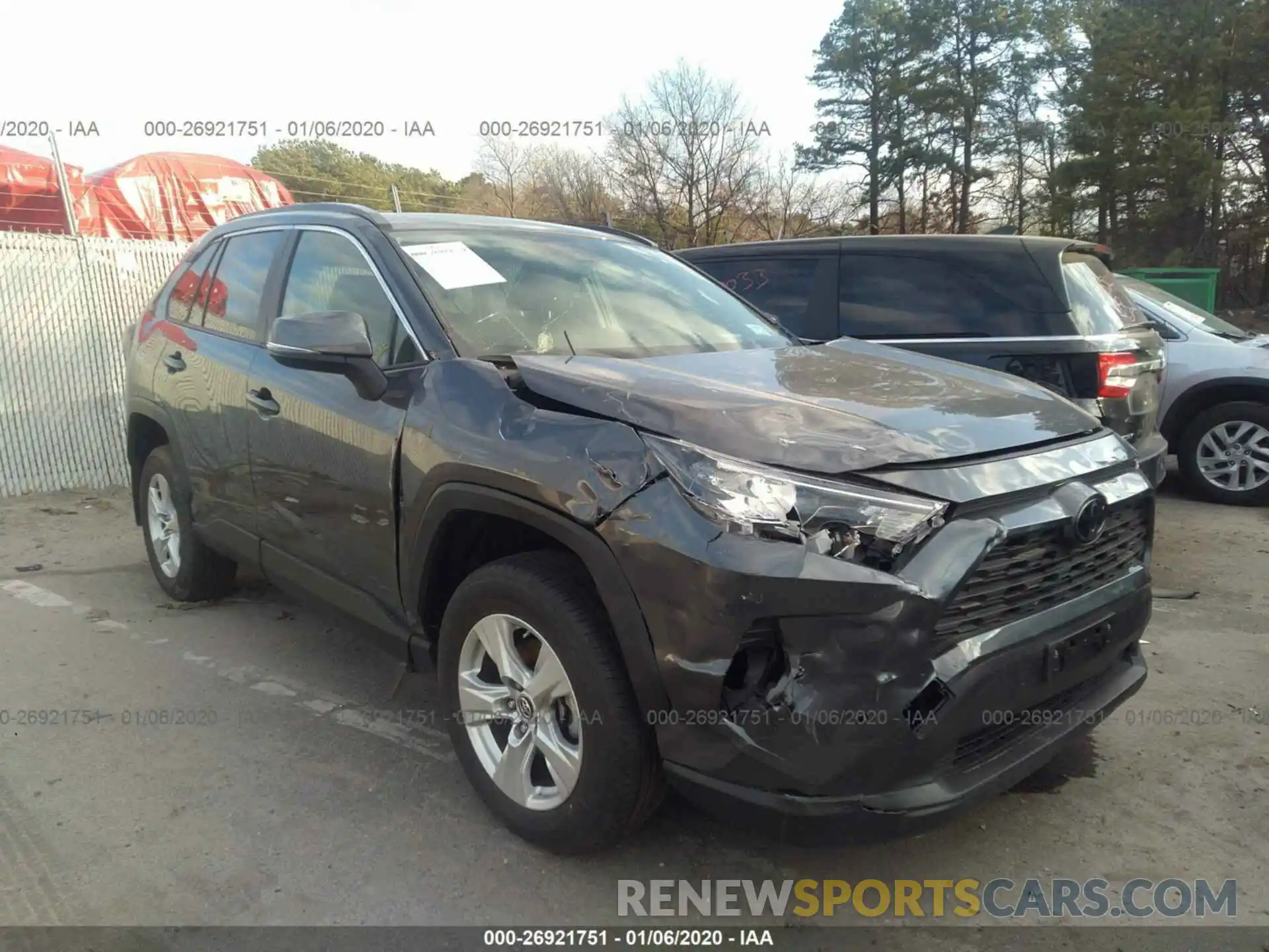 6 Photograph of a damaged car JTMP1RFV8KD011603 TOYOTA RAV4 2019