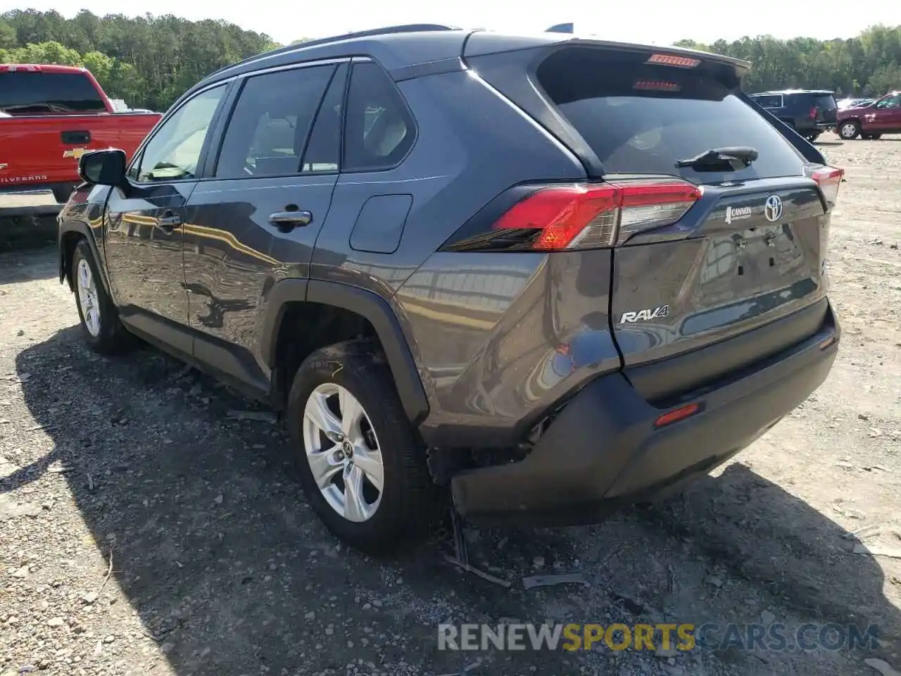 3 Photograph of a damaged car JTMP1RFV8KD012797 TOYOTA RAV4 2019