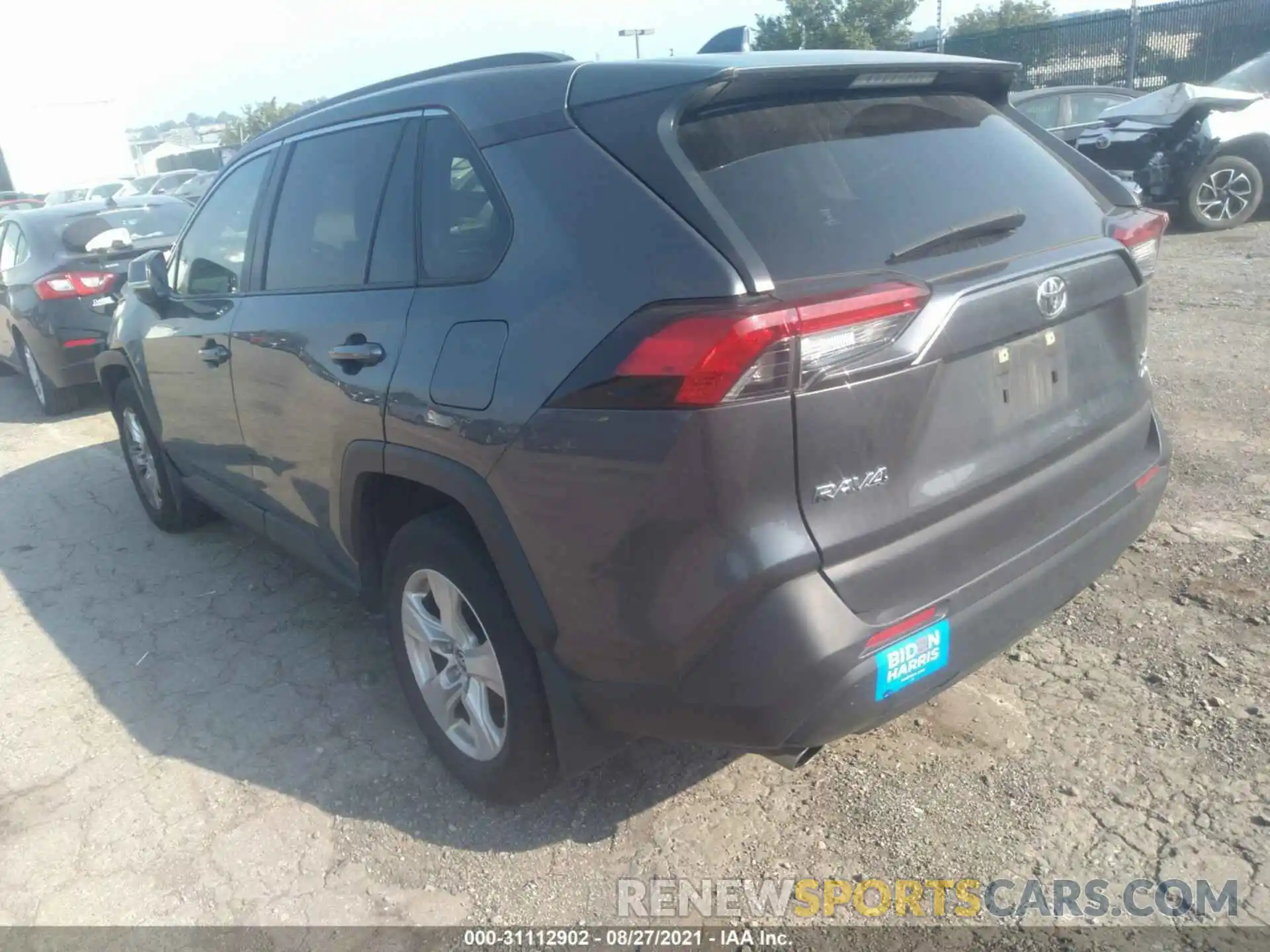 3 Photograph of a damaged car JTMP1RFV8KD013853 TOYOTA RAV4 2019