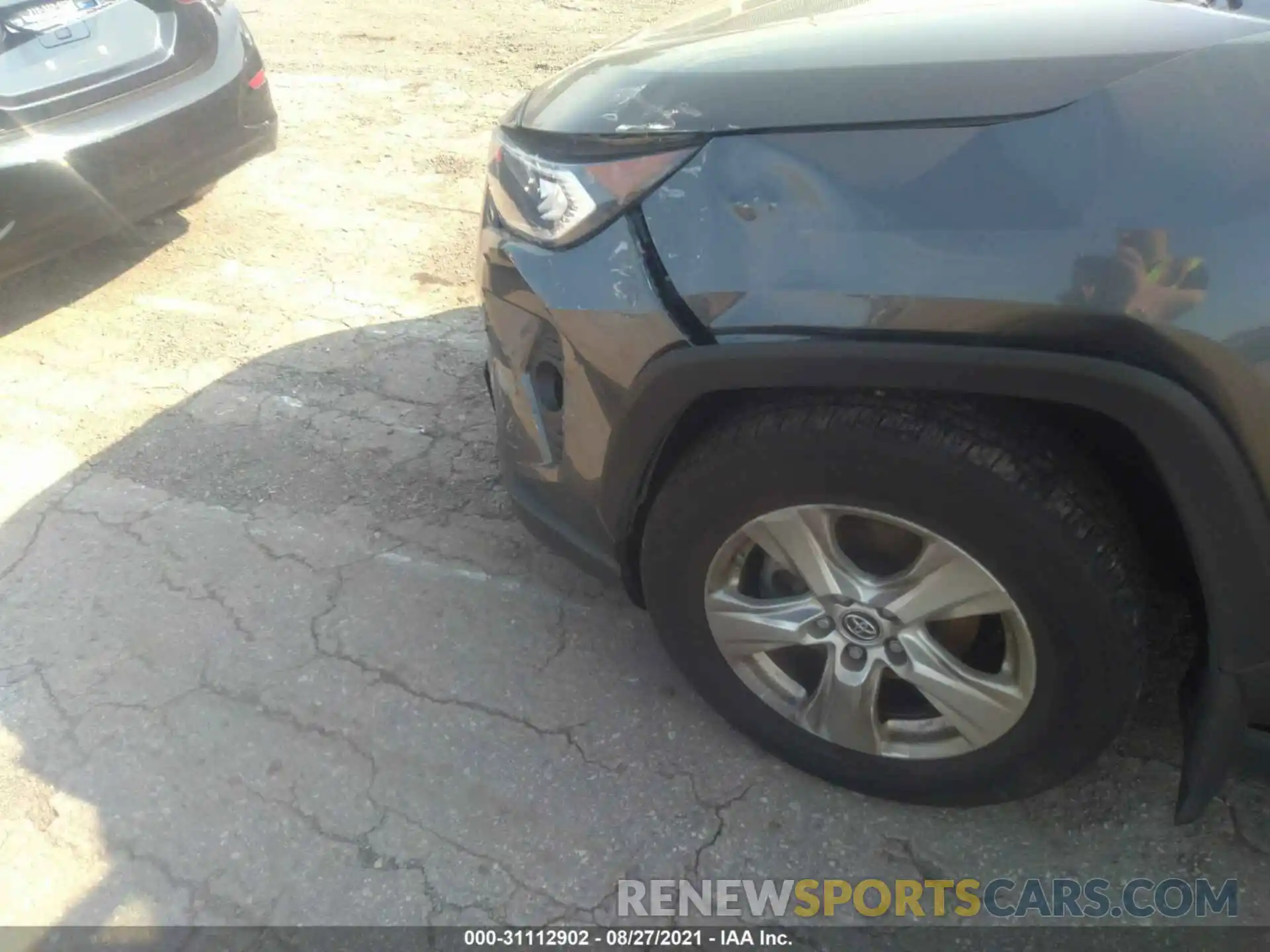 6 Photograph of a damaged car JTMP1RFV8KD013853 TOYOTA RAV4 2019