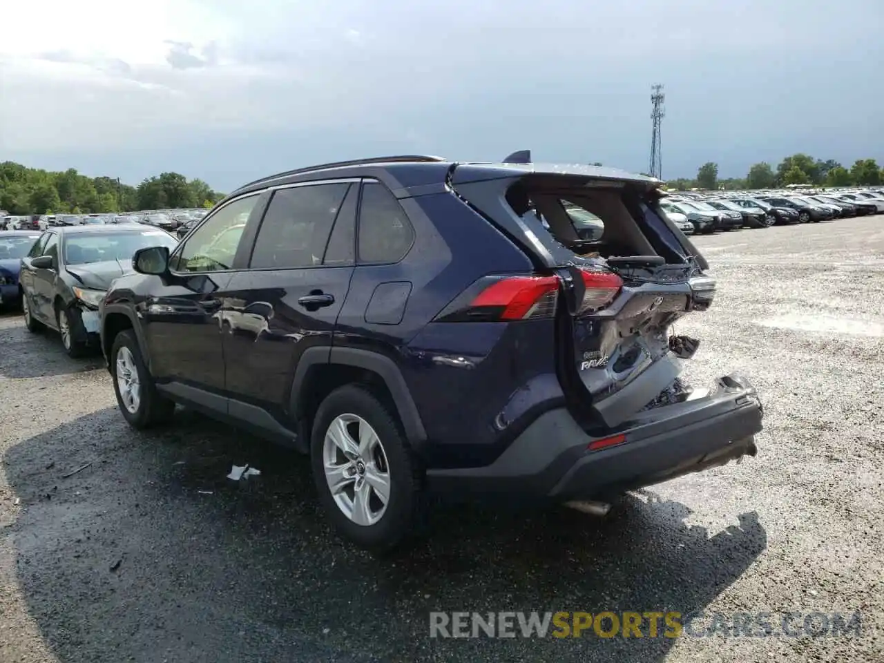 3 Photograph of a damaged car JTMP1RFV8KD016199 TOYOTA RAV4 2019