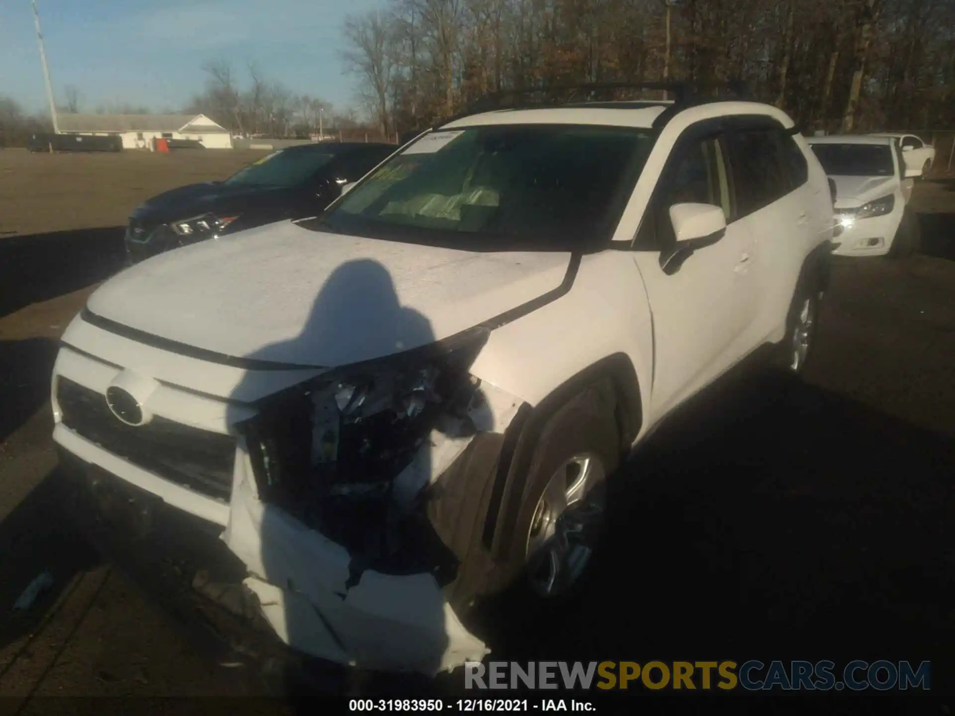 2 Photograph of a damaged car JTMP1RFV8KD017675 TOYOTA RAV4 2019