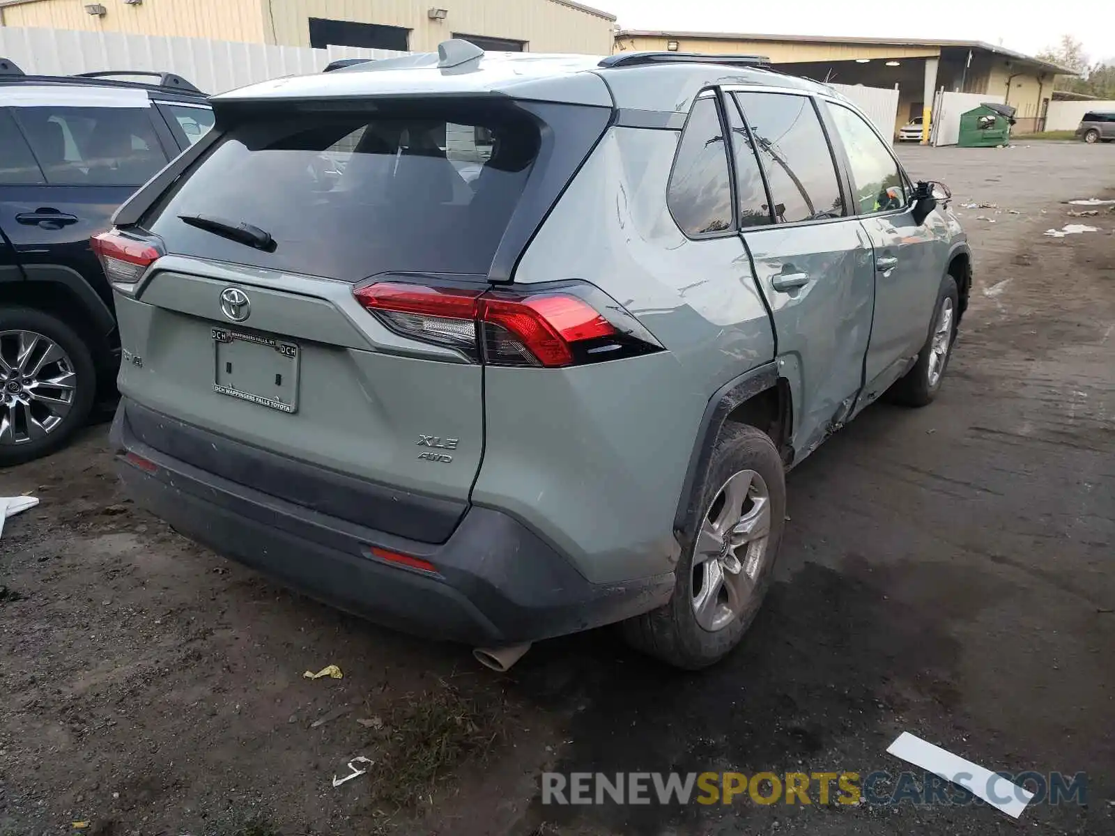 4 Photograph of a damaged car JTMP1RFV8KD022357 TOYOTA RAV4 2019