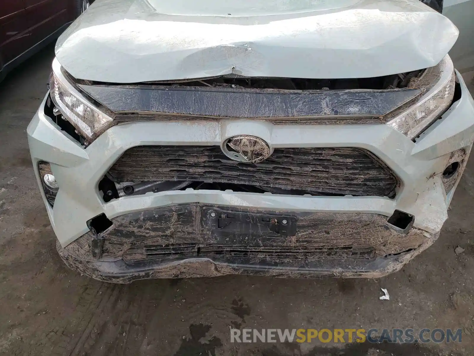 7 Photograph of a damaged car JTMP1RFV8KD022357 TOYOTA RAV4 2019