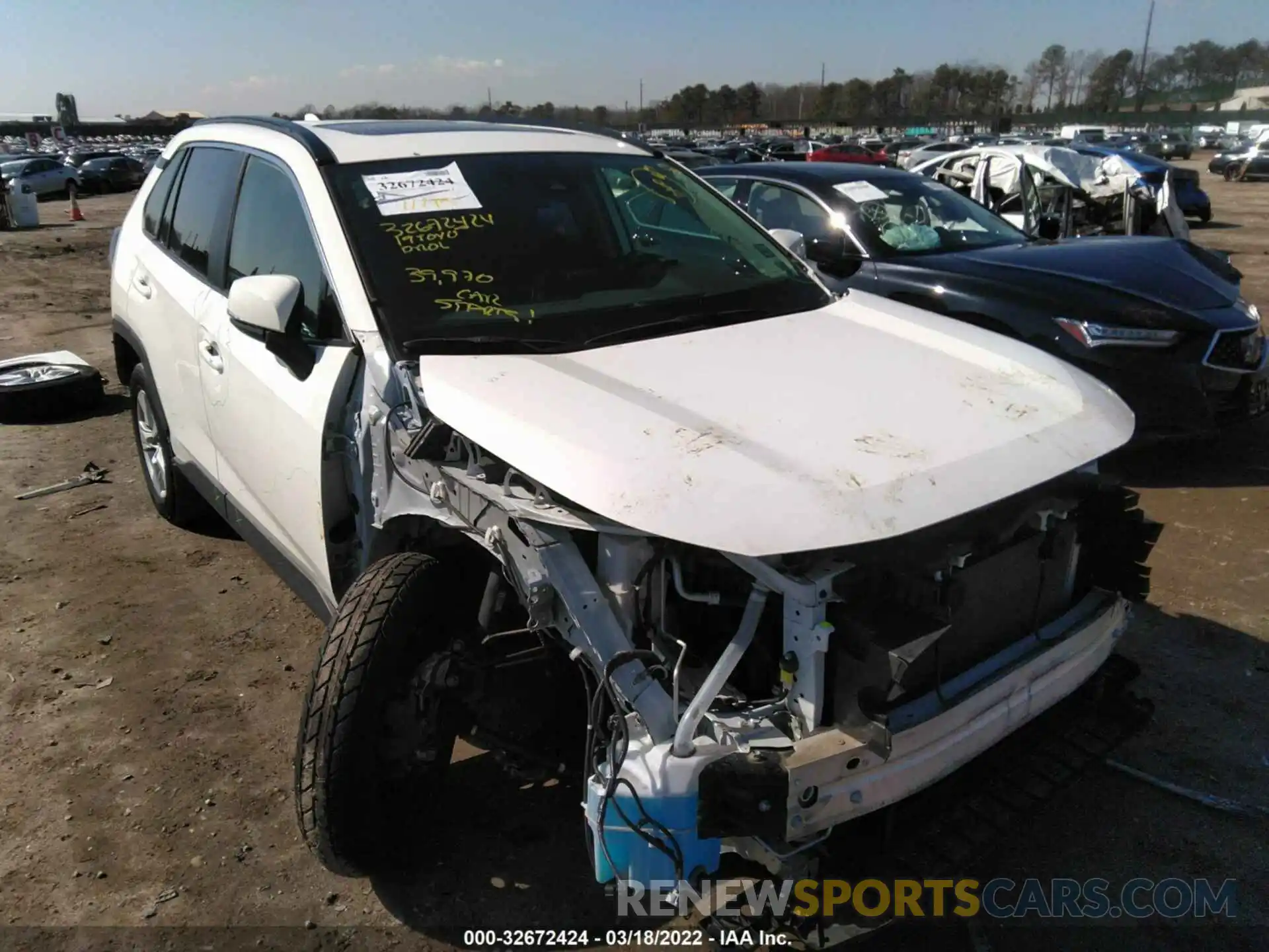 6 Фотография поврежденного автомобиля JTMP1RFV8KD022407 TOYOTA RAV4 2019