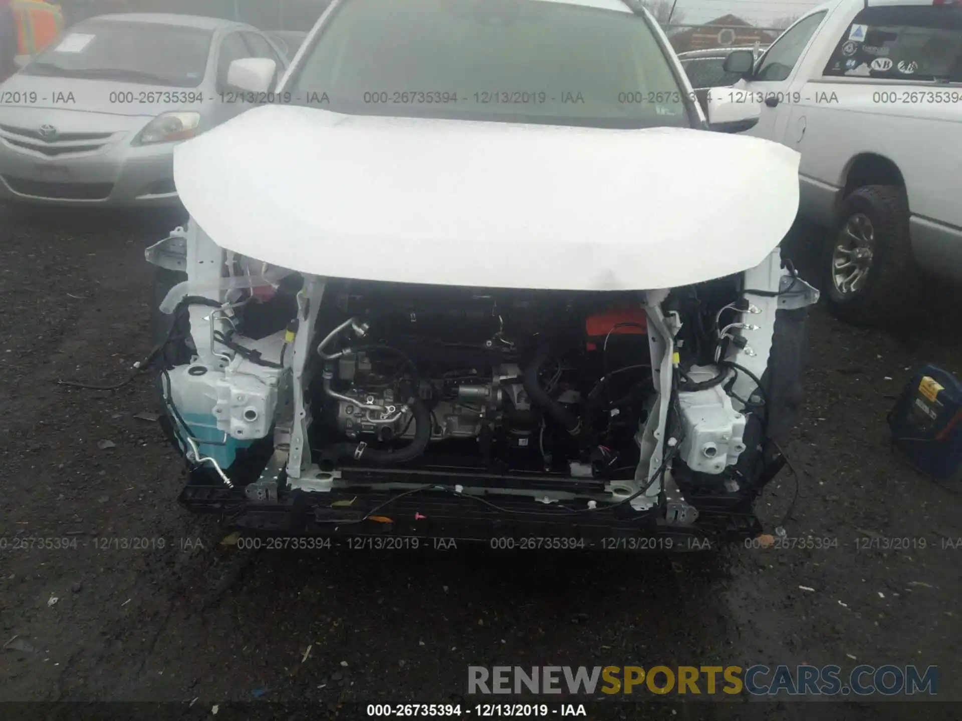 6 Photograph of a damaged car JTMP1RFV8KD033567 TOYOTA RAV4 2019