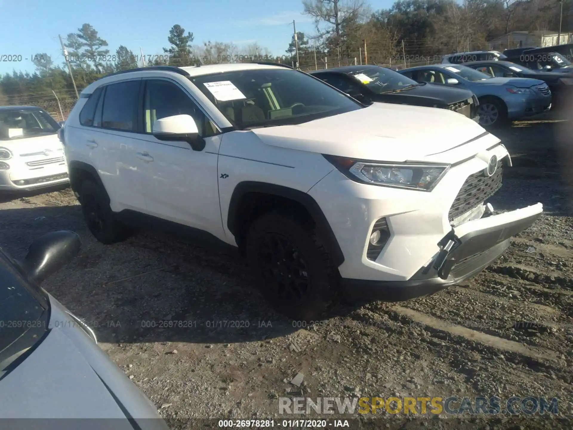 1 Photograph of a damaged car JTMP1RFV8KD036288 TOYOTA RAV4 2019