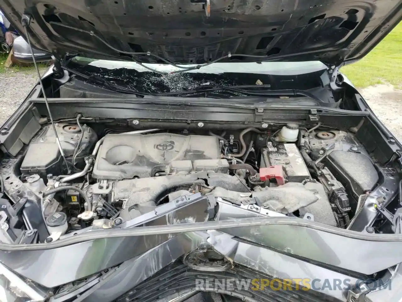 7 Photograph of a damaged car JTMP1RFV8KD036985 TOYOTA RAV4 2019