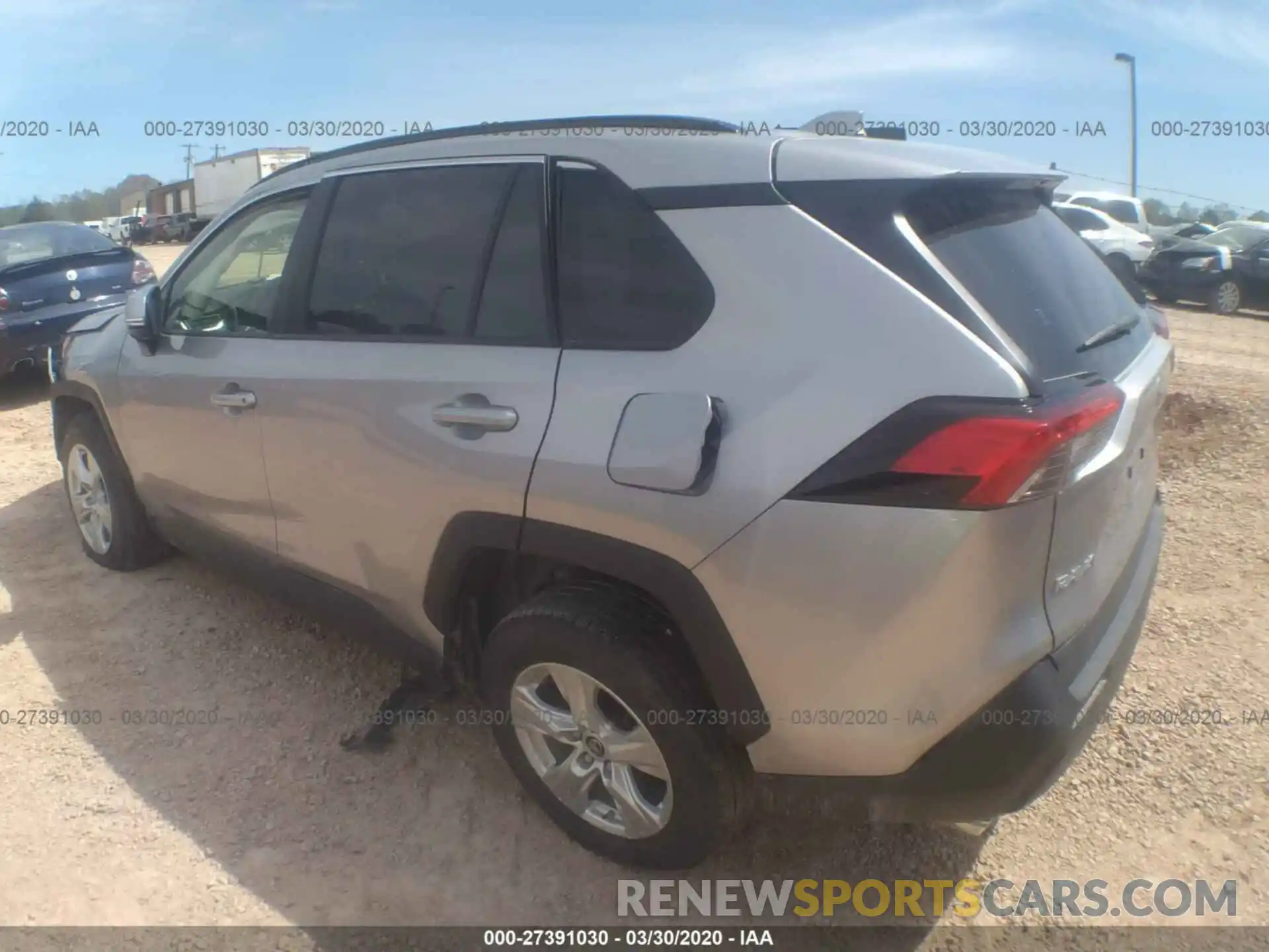 3 Photograph of a damaged car JTMP1RFV8KD038199 TOYOTA RAV4 2019