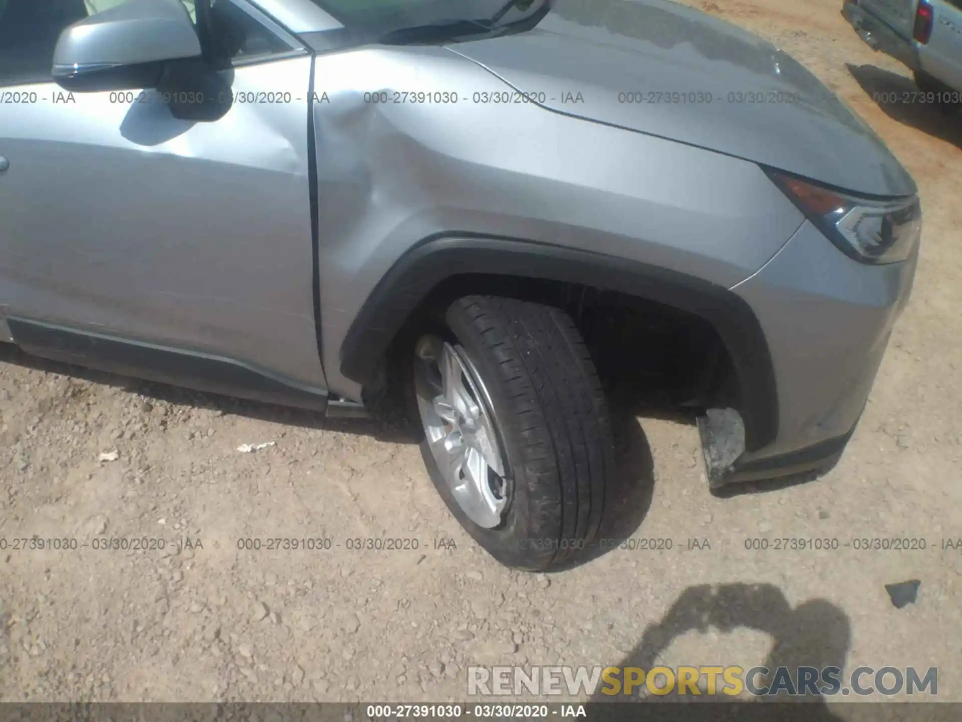 6 Photograph of a damaged car JTMP1RFV8KD038199 TOYOTA RAV4 2019