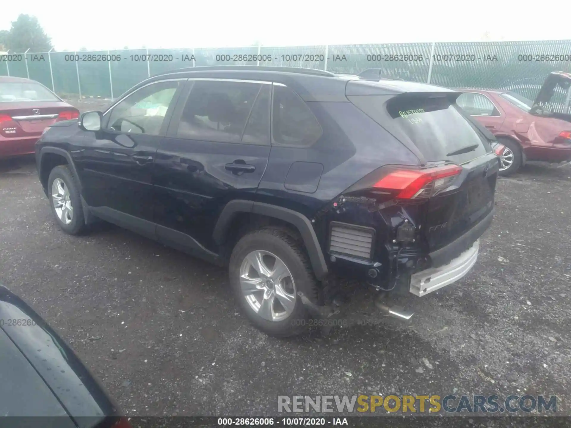 3 Photograph of a damaged car JTMP1RFV8KD040079 TOYOTA RAV4 2019