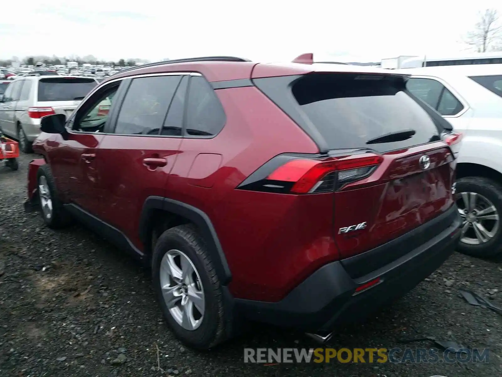 3 Photograph of a damaged car JTMP1RFV8KD500146 TOYOTA RAV4 2019