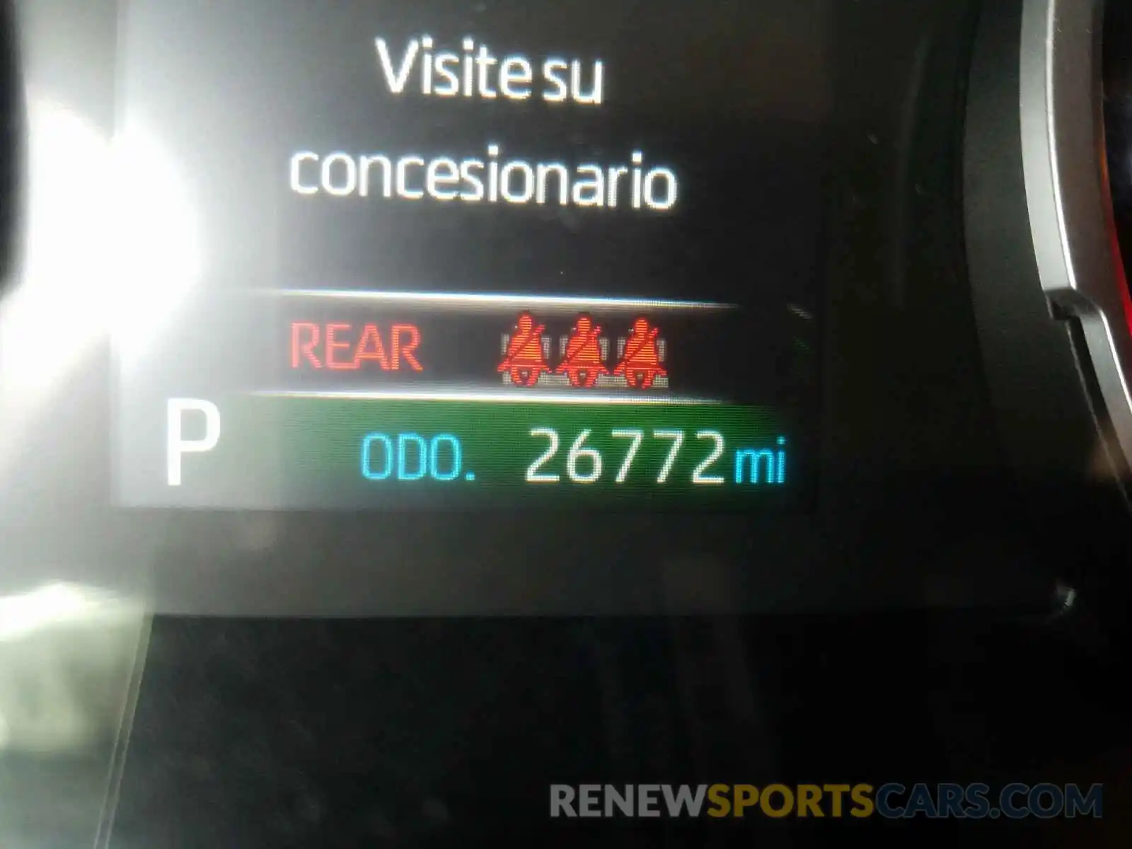 8 Фотография поврежденного автомобиля JTMP1RFV8KD500146 TOYOTA RAV4 2019