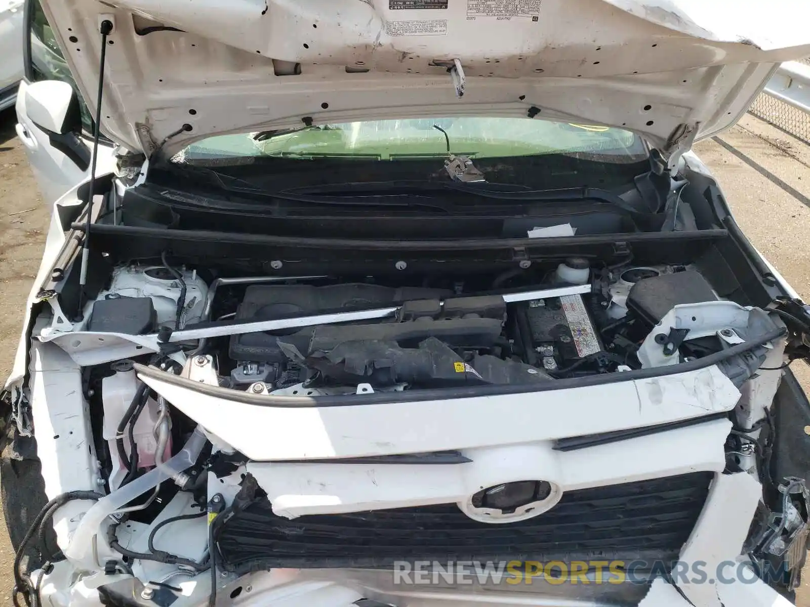 7 Photograph of a damaged car JTMP1RFV8KD500650 TOYOTA RAV4 2019