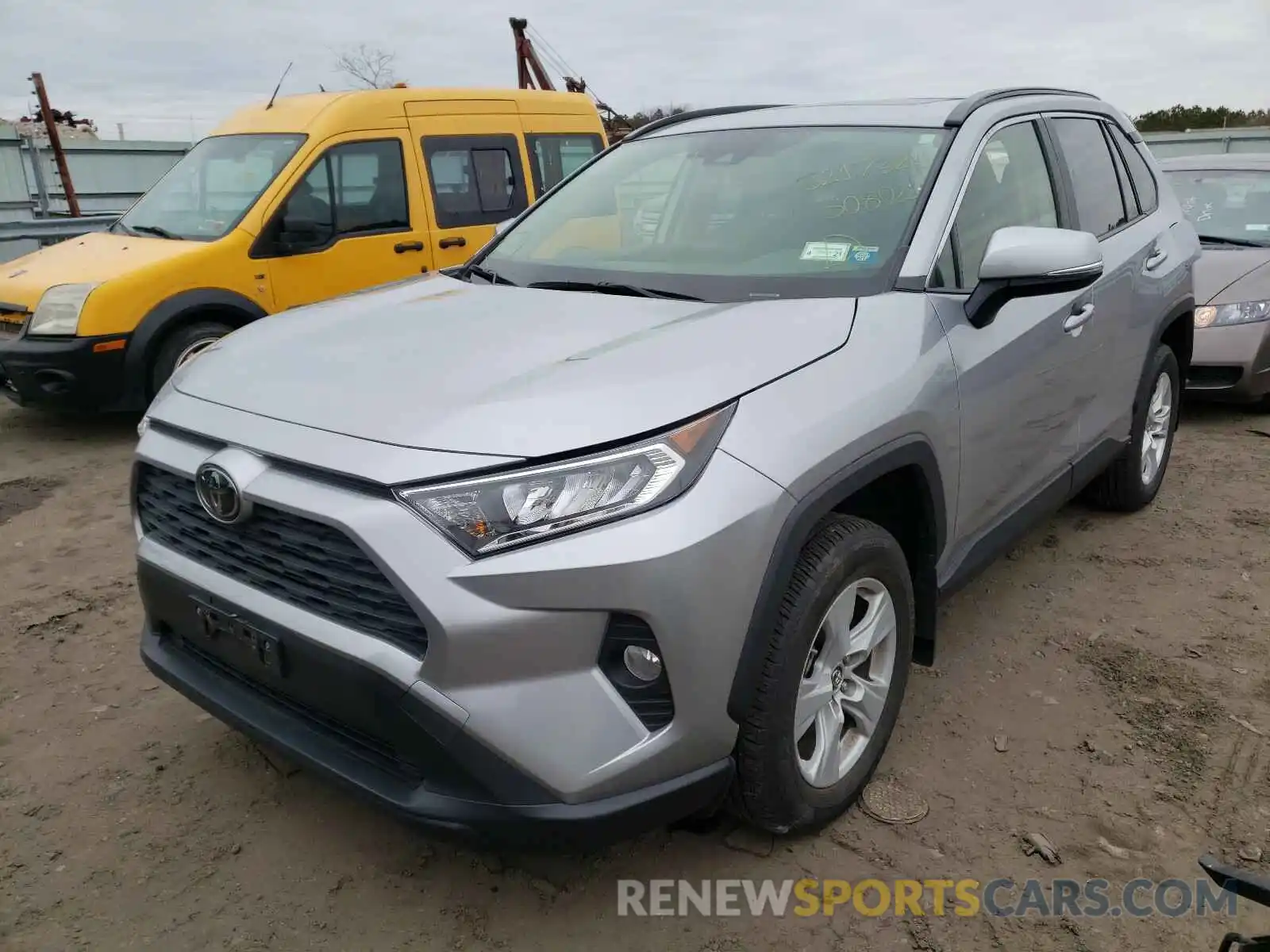 2 Фотография поврежденного автомобиля JTMP1RFV8KD508022 TOYOTA RAV4 2019