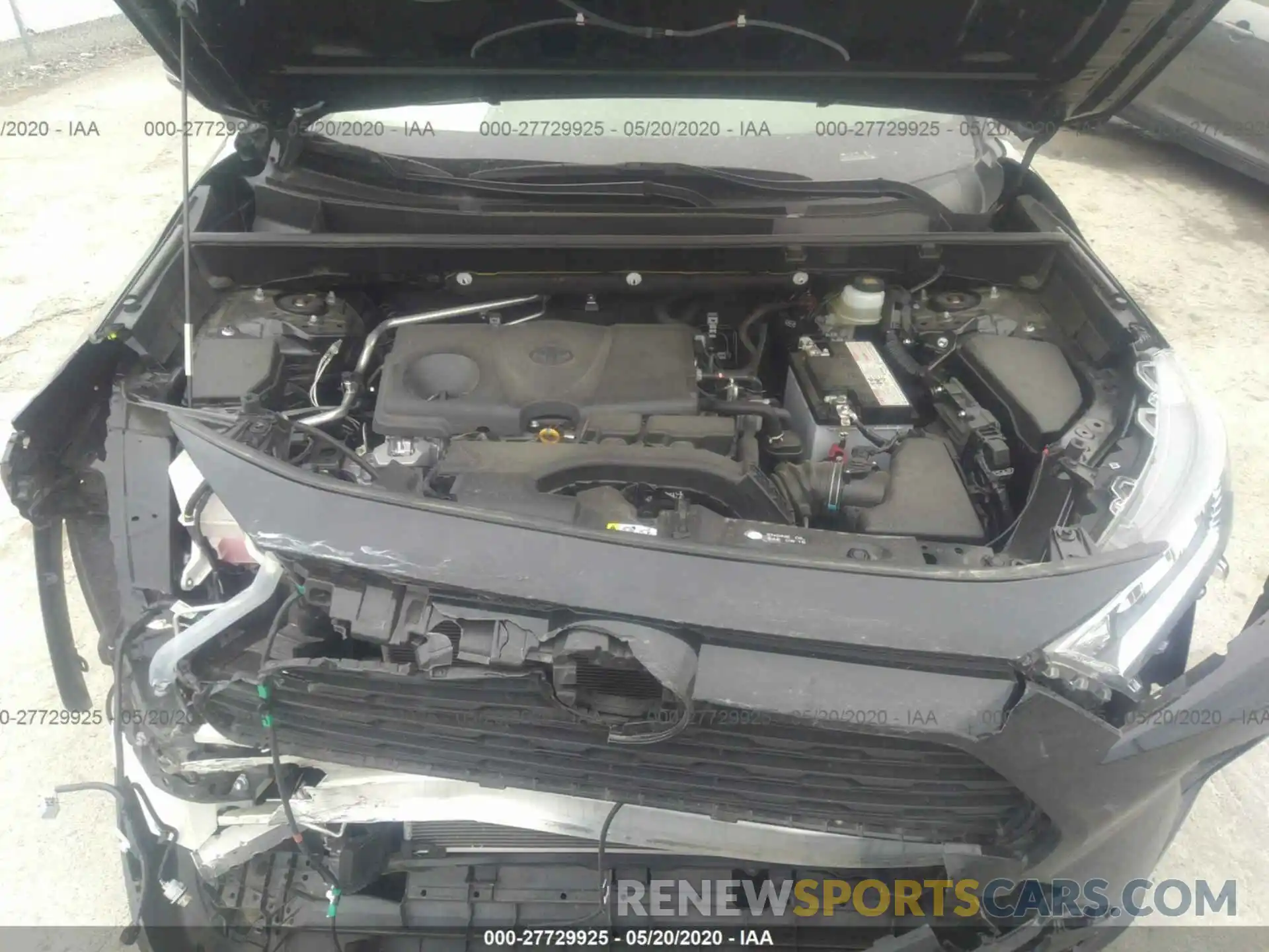 10 Photograph of a damaged car JTMP1RFV8KD509638 TOYOTA RAV4 2019