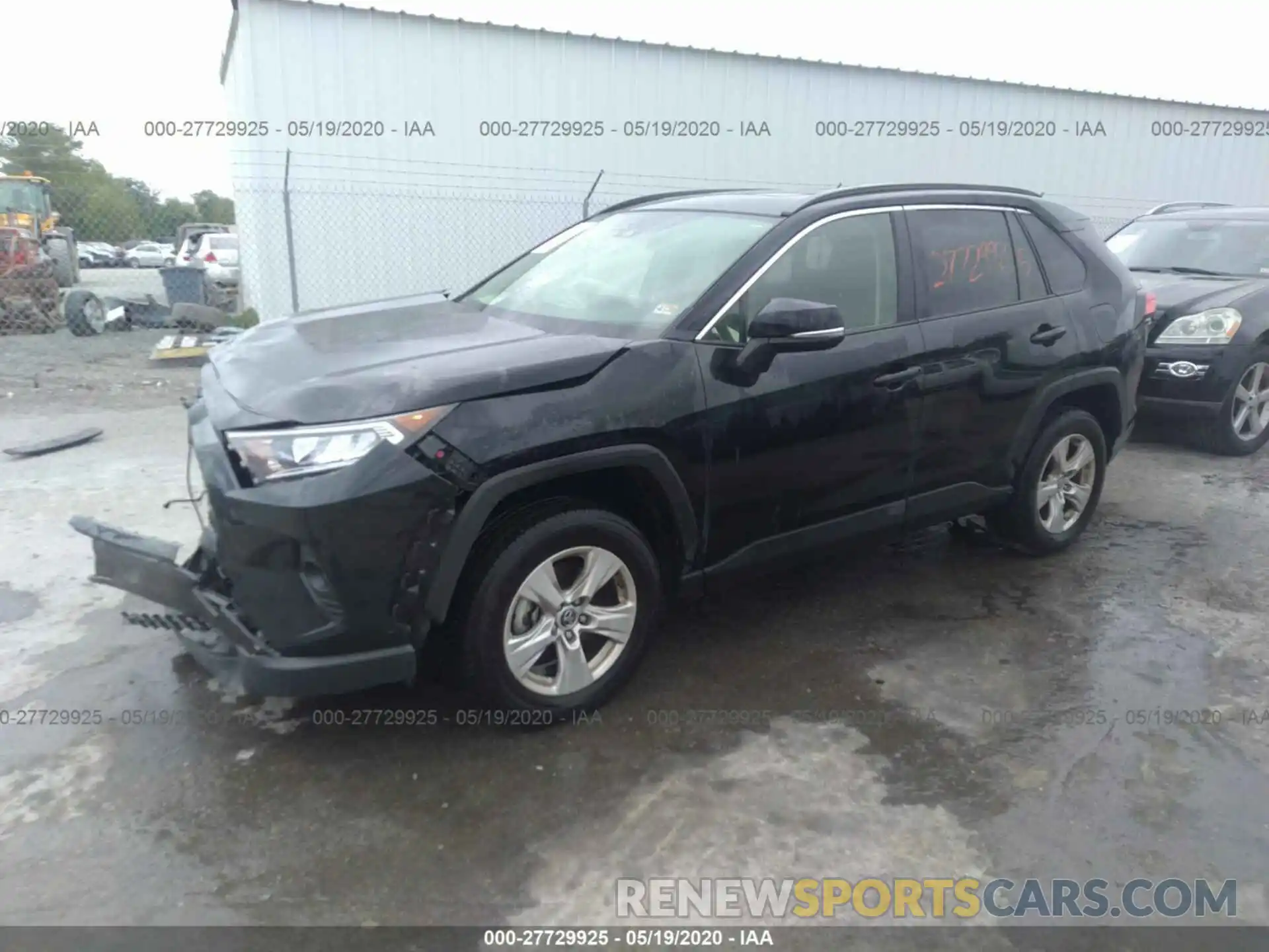 2 Photograph of a damaged car JTMP1RFV8KD509638 TOYOTA RAV4 2019