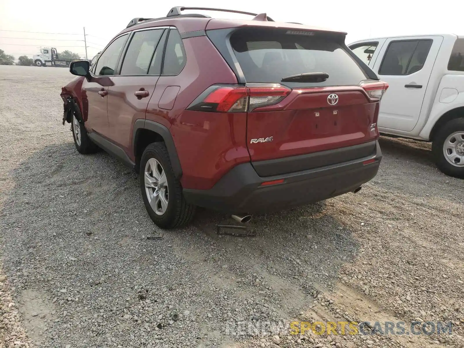 3 Photograph of a damaged car JTMP1RFV8KD516458 TOYOTA RAV4 2019