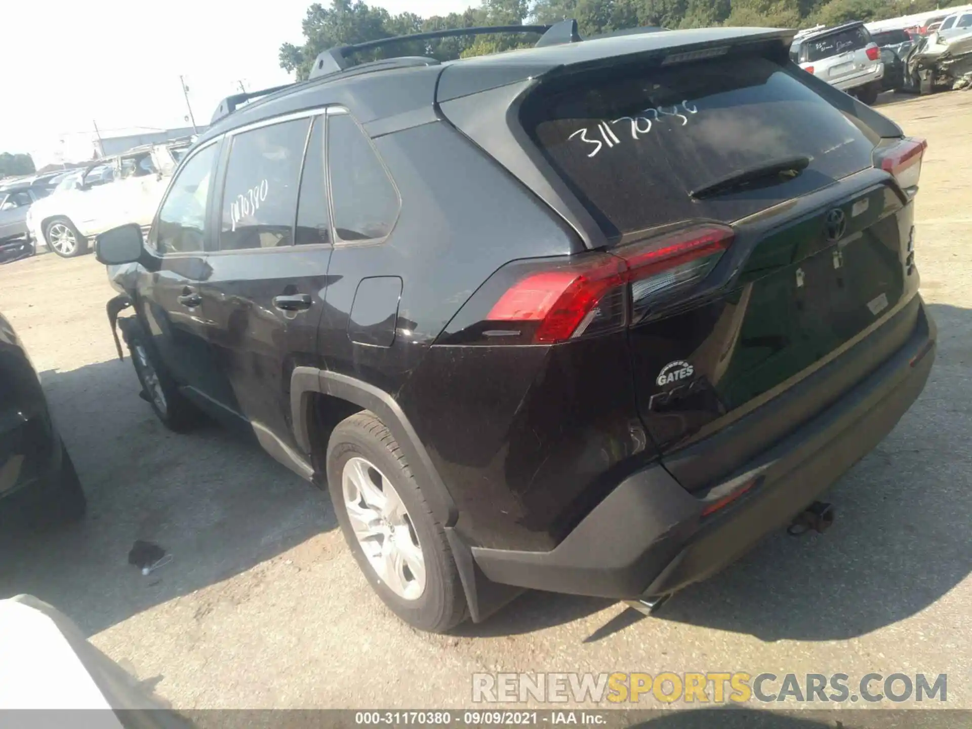 3 Photograph of a damaged car JTMP1RFV8KJ022988 TOYOTA RAV4 2019