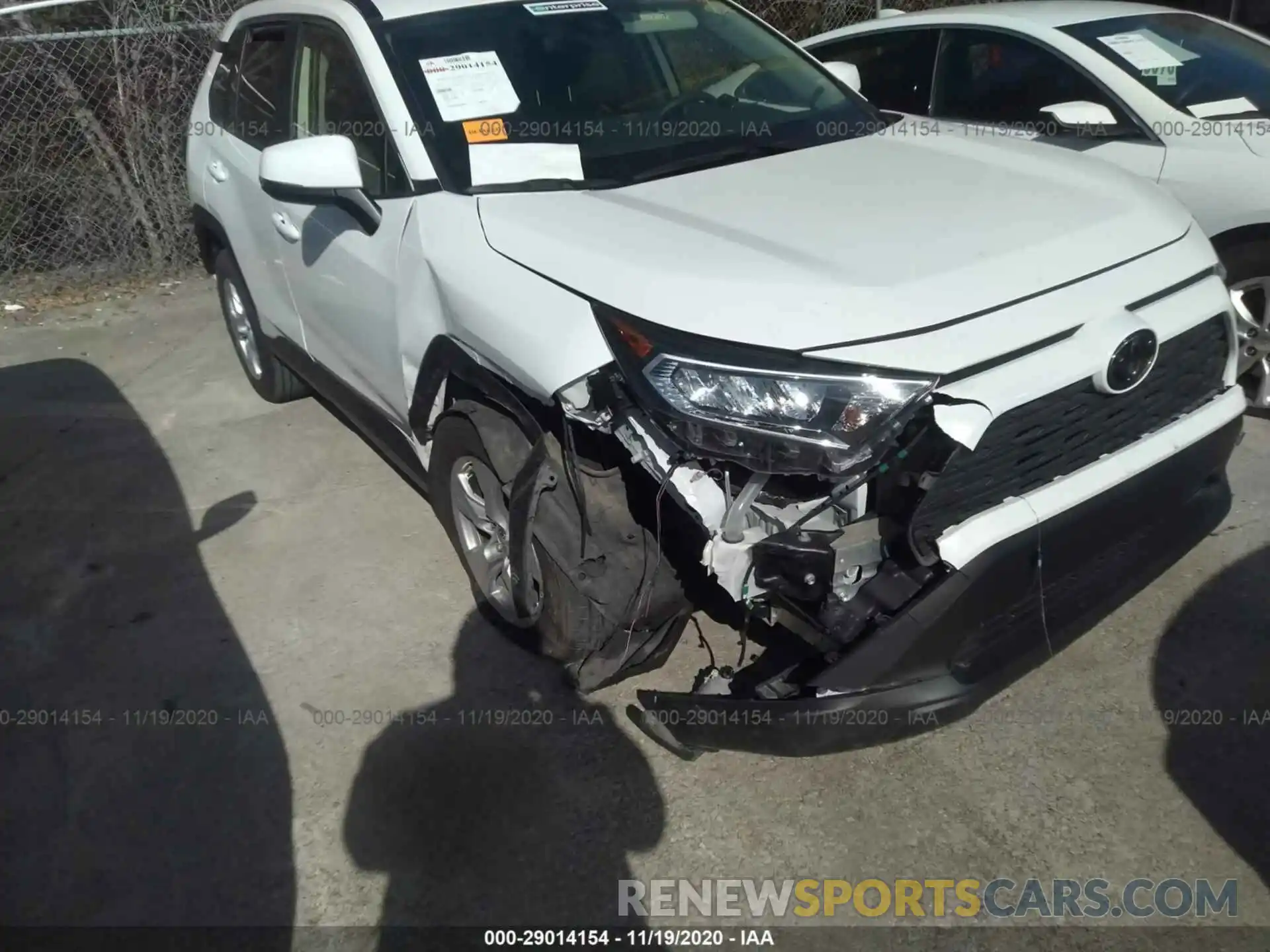 6 Photograph of a damaged car JTMP1RFV9KD003140 TOYOTA RAV4 2019