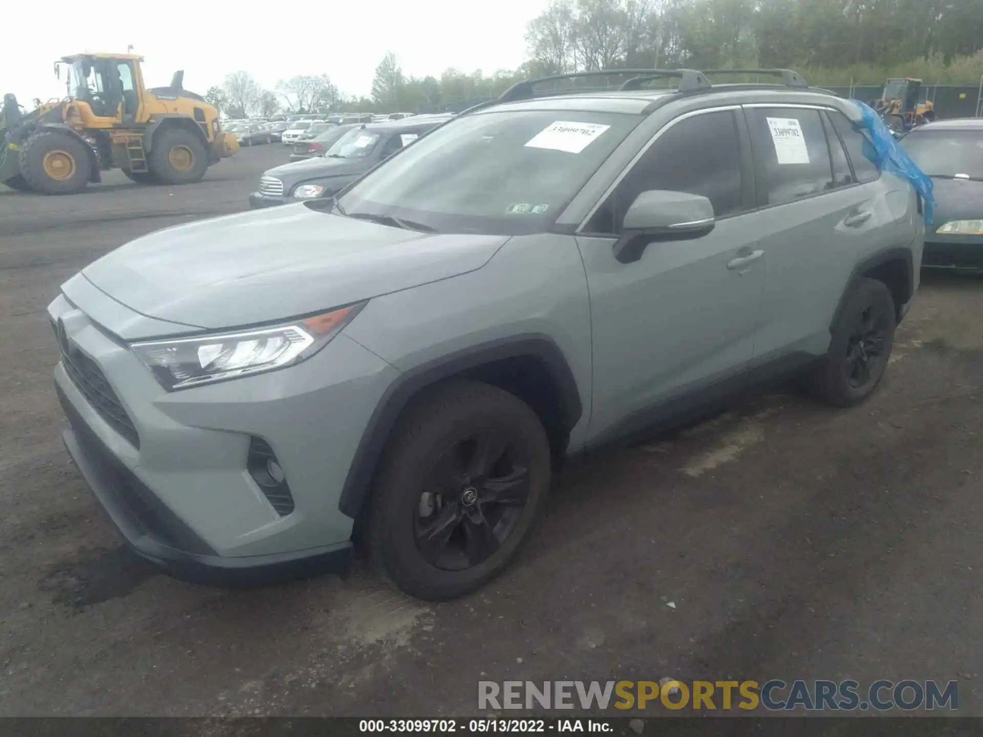 2 Photograph of a damaged car JTMP1RFV9KD005499 TOYOTA RAV4 2019