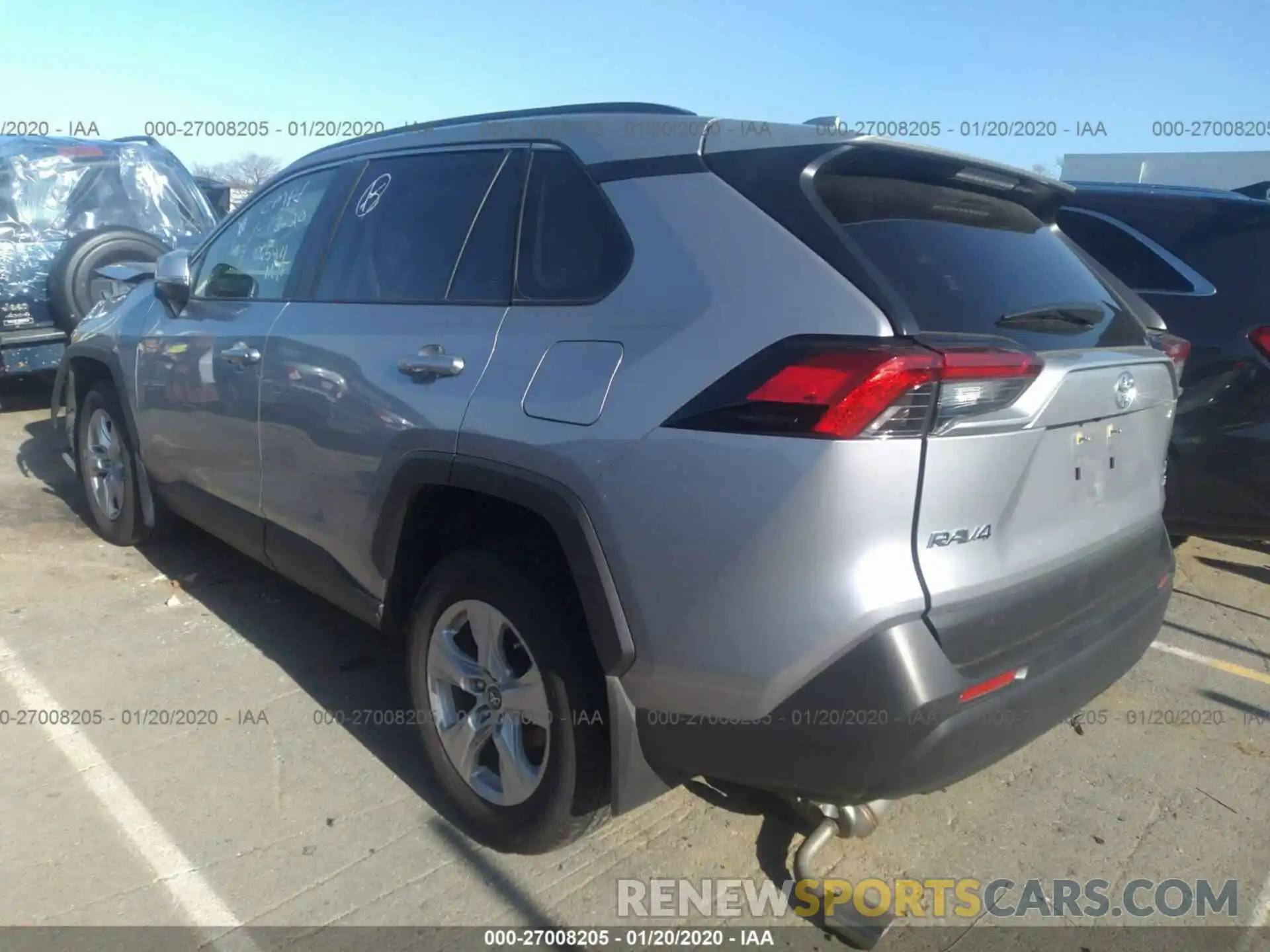 3 Фотография поврежденного автомобиля JTMP1RFV9KD010346 TOYOTA RAV4 2019