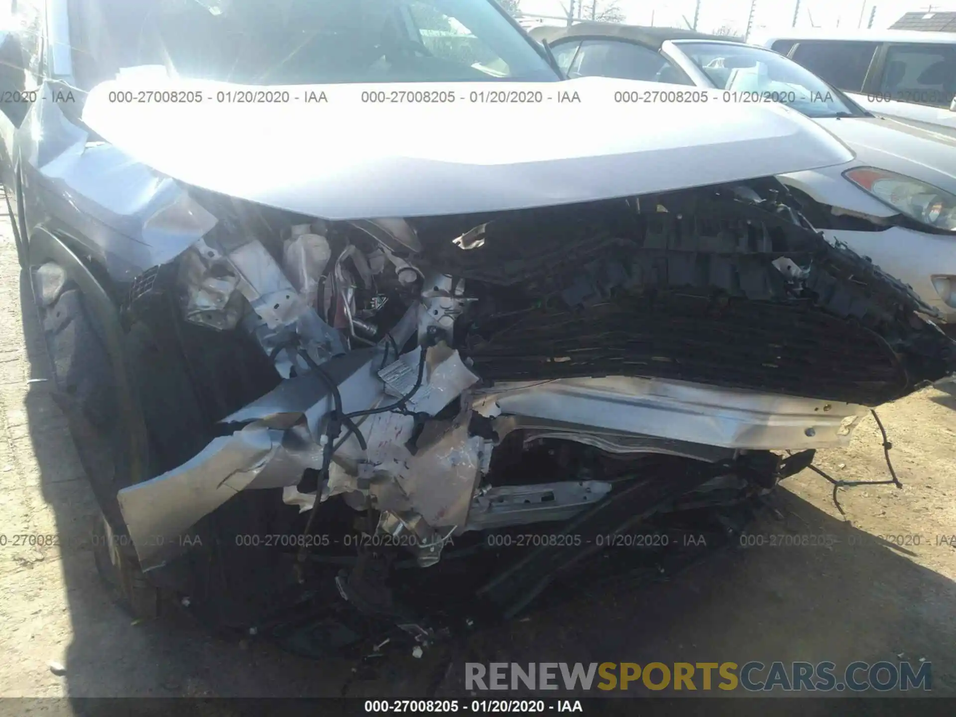 6 Photograph of a damaged car JTMP1RFV9KD010346 TOYOTA RAV4 2019