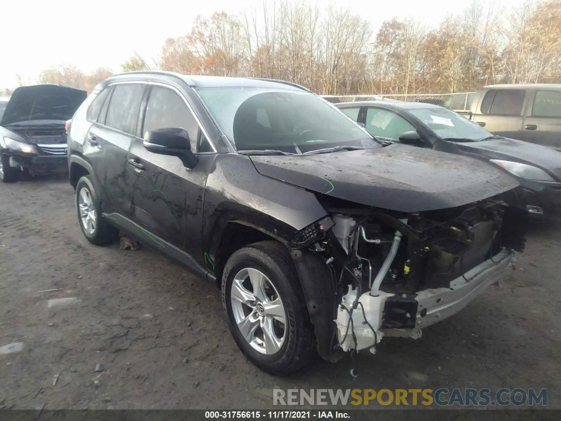 1 Photograph of a damaged car JTMP1RFV9KD011187 TOYOTA RAV4 2019