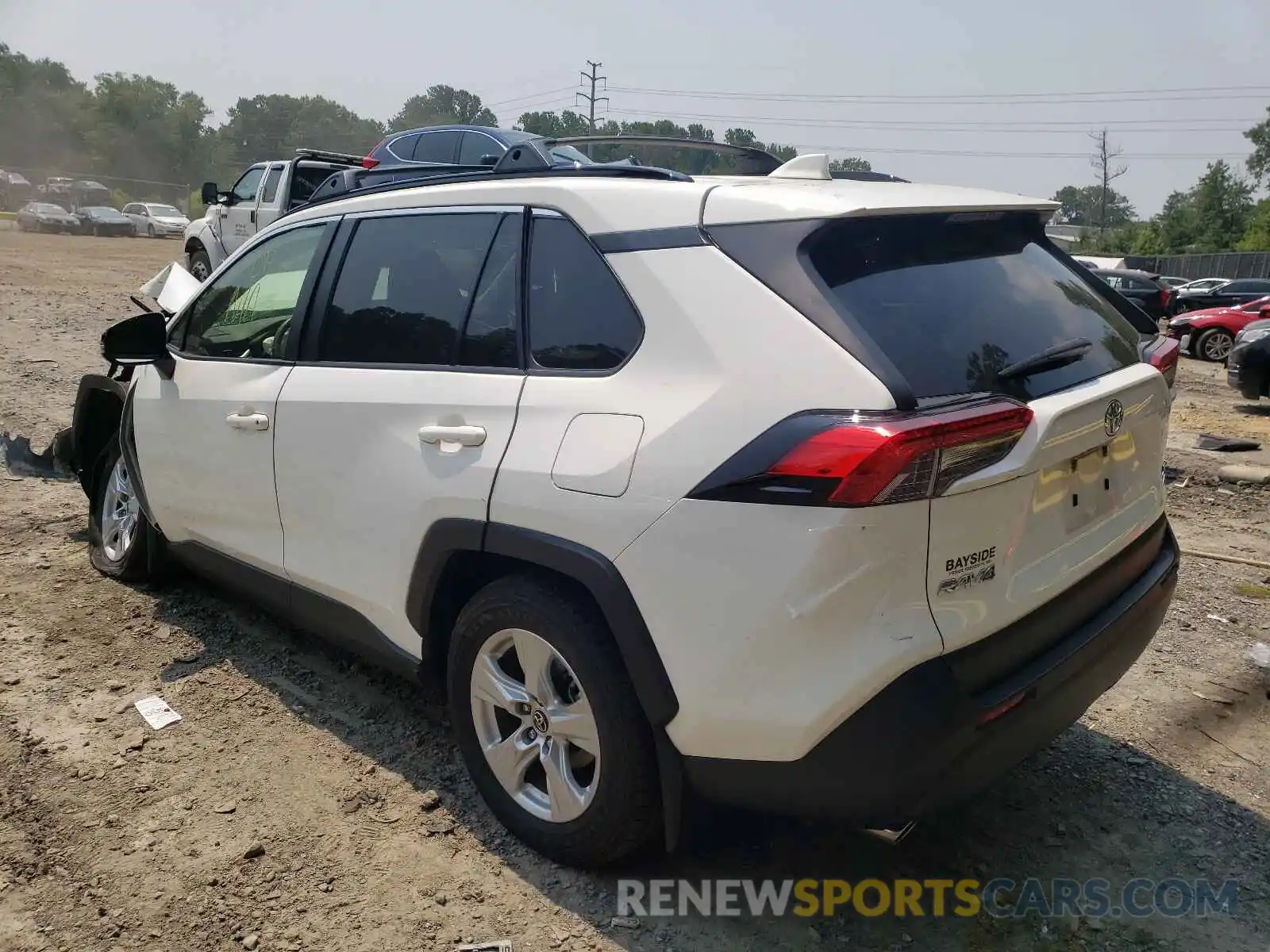 3 Photograph of a damaged car JTMP1RFV9KD016678 TOYOTA RAV4 2019