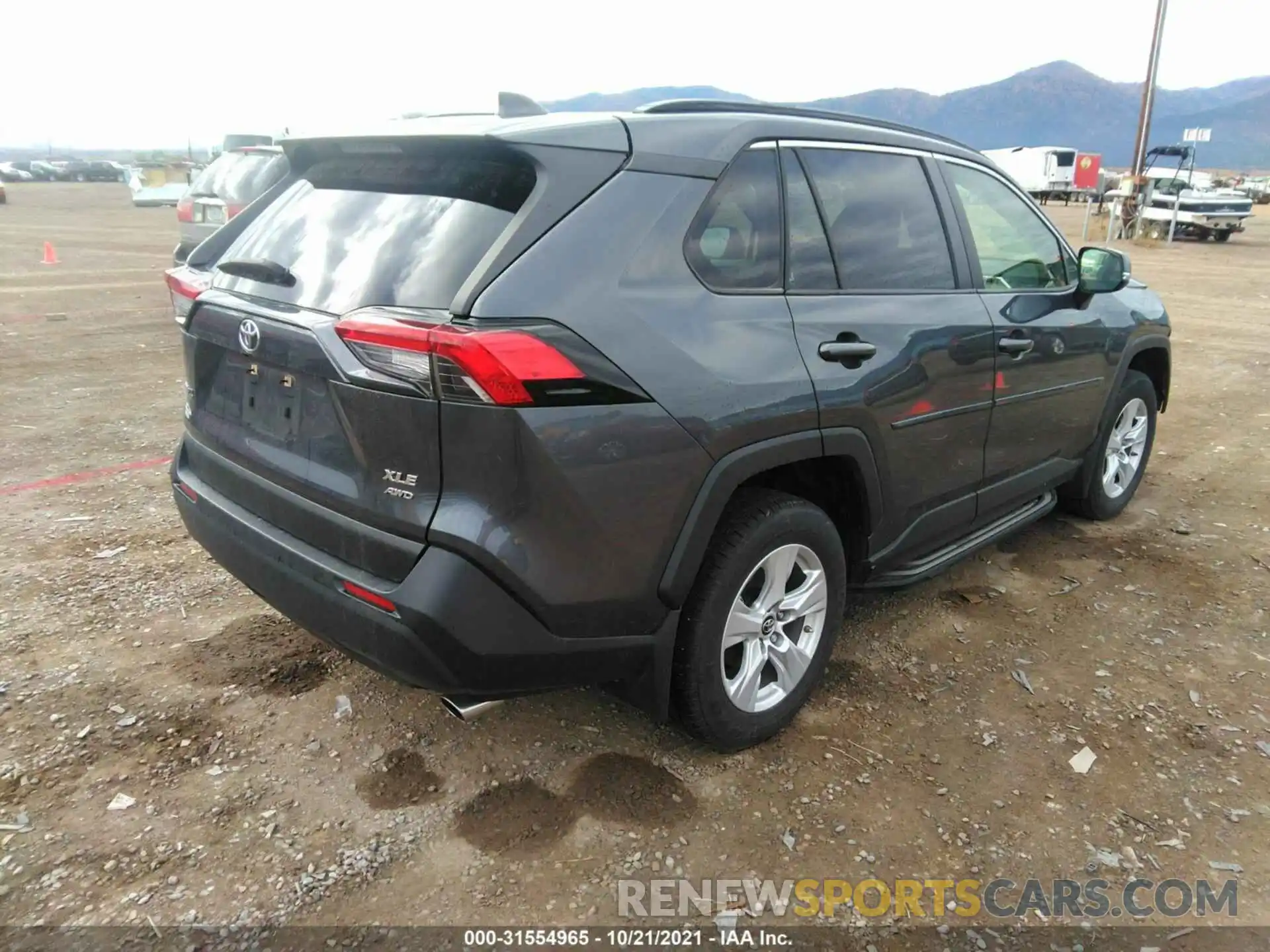 4 Photograph of a damaged car JTMP1RFV9KD019225 TOYOTA RAV4 2019