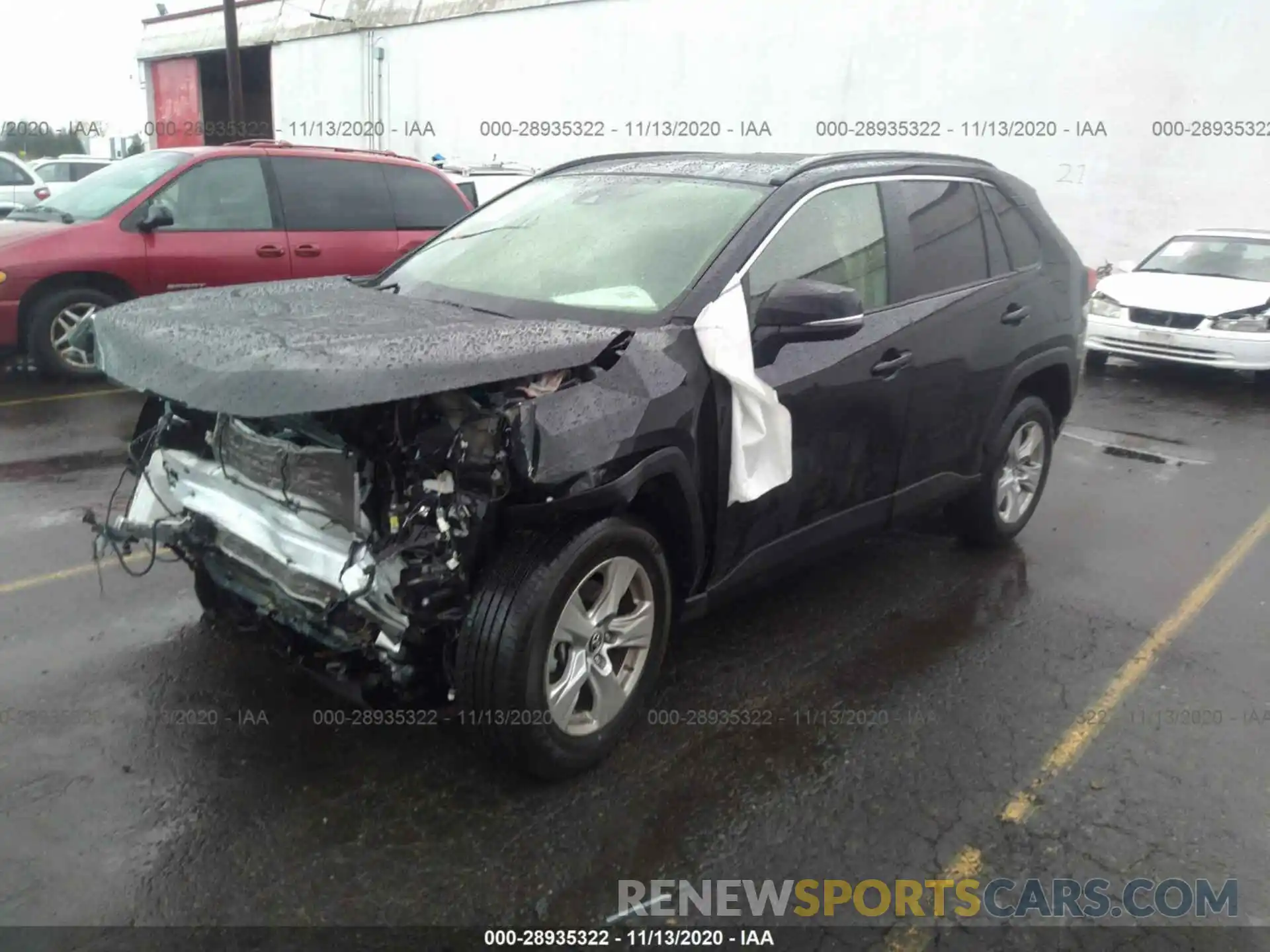 2 Photograph of a damaged car JTMP1RFV9KD029902 TOYOTA RAV4 2019